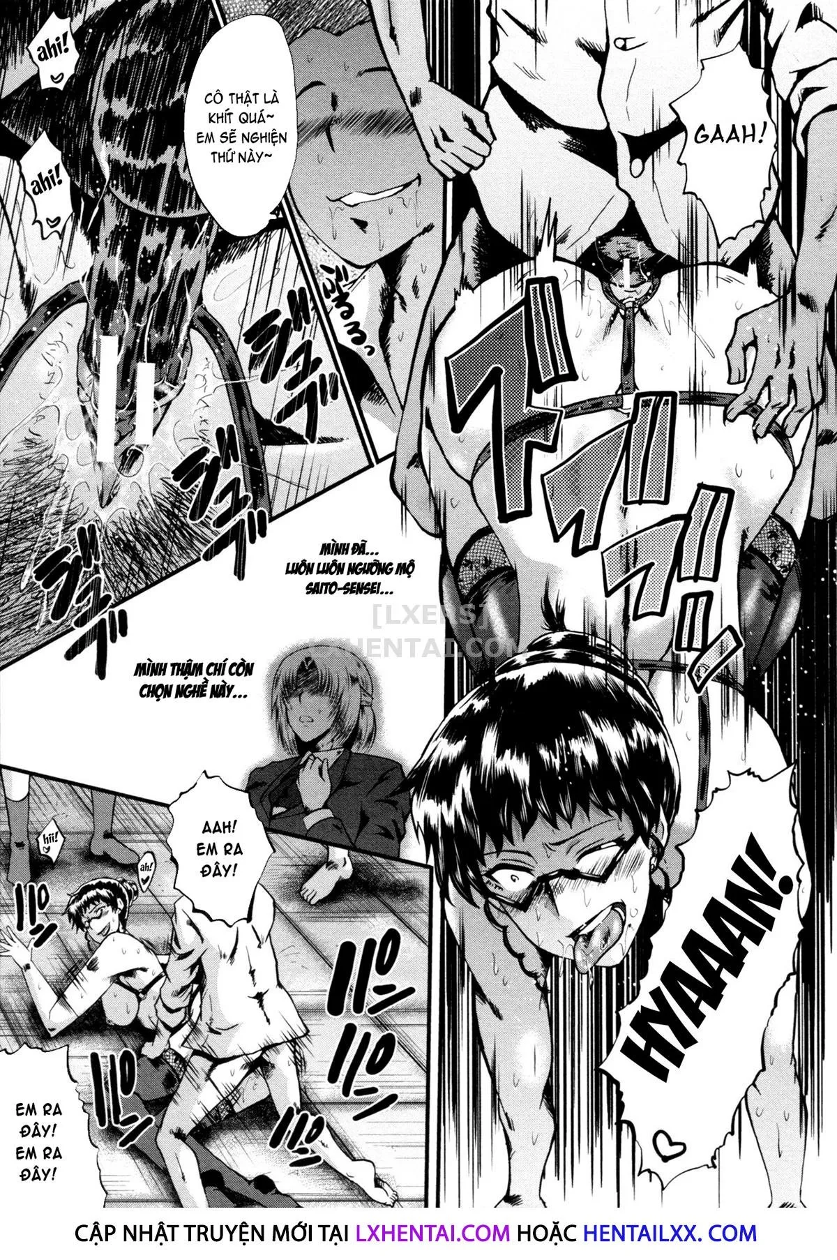 HentaiVN.net - Ảnh 16 - Yaribeya No Oyako - Chap 8