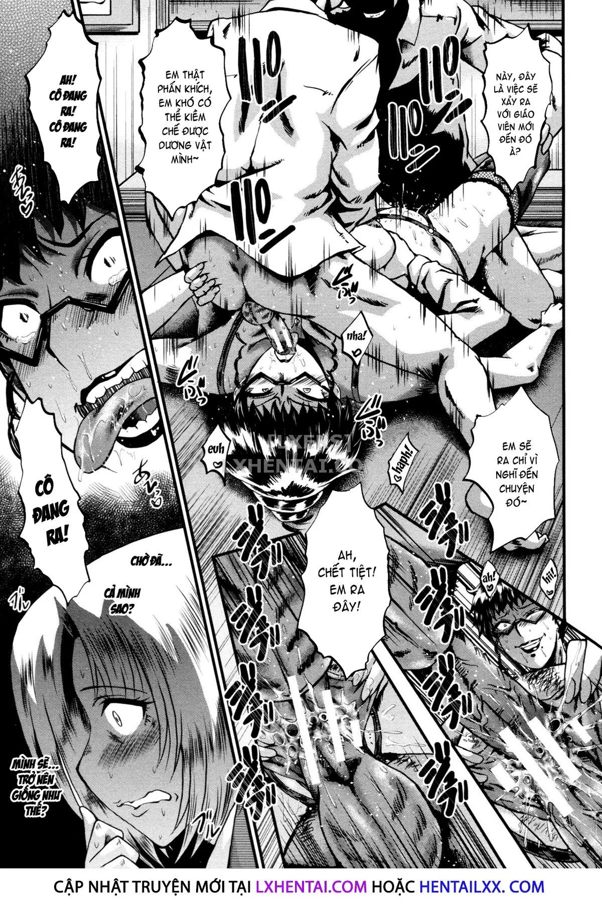 HentaiVN.net - Ảnh 20 - Yaribeya No Oyako - Chap 8