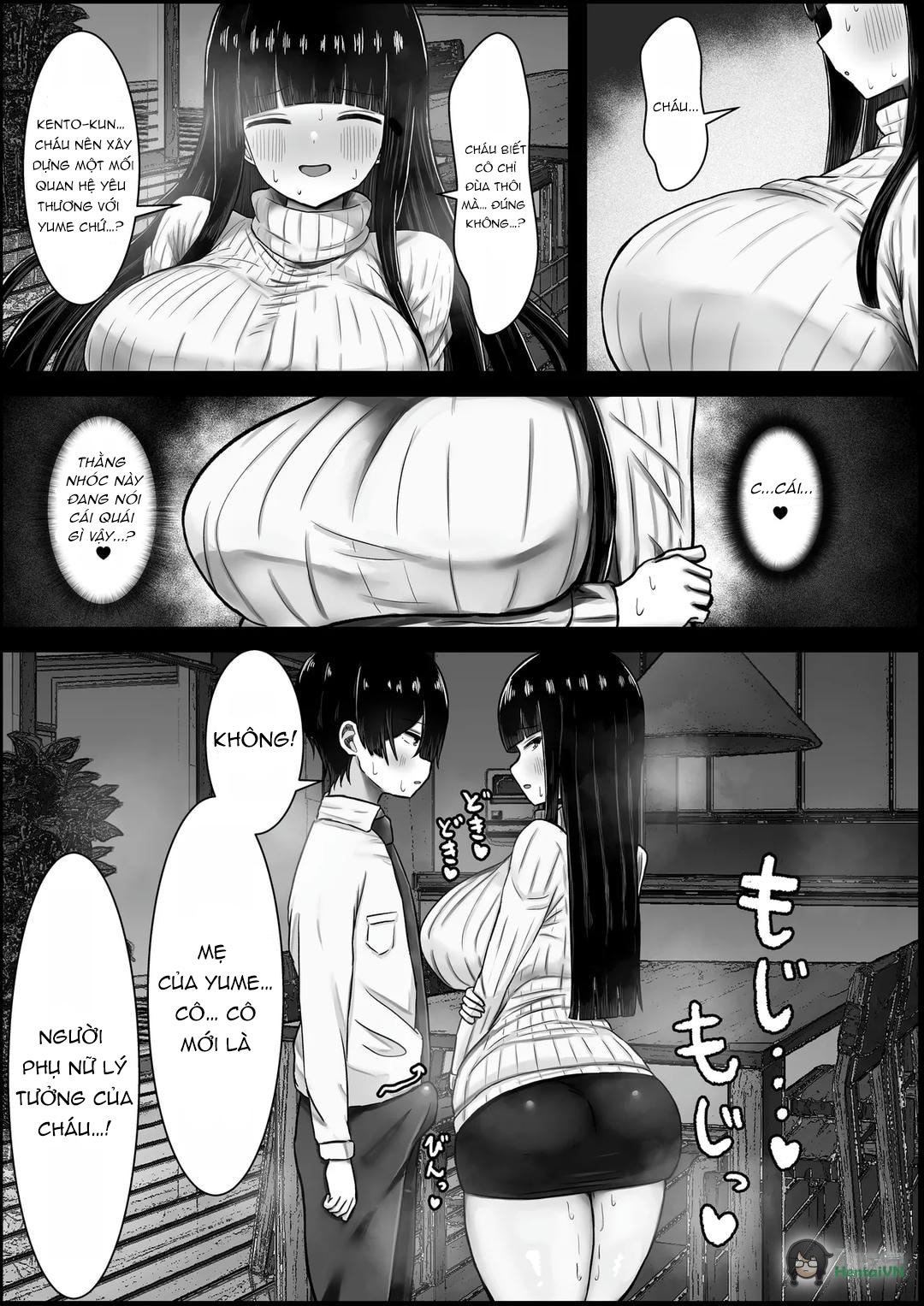 HentaiVN.net - Ảnh 12 - Boku wa Kanojo no Okaa-san ni Koi o Suru - Oneshot