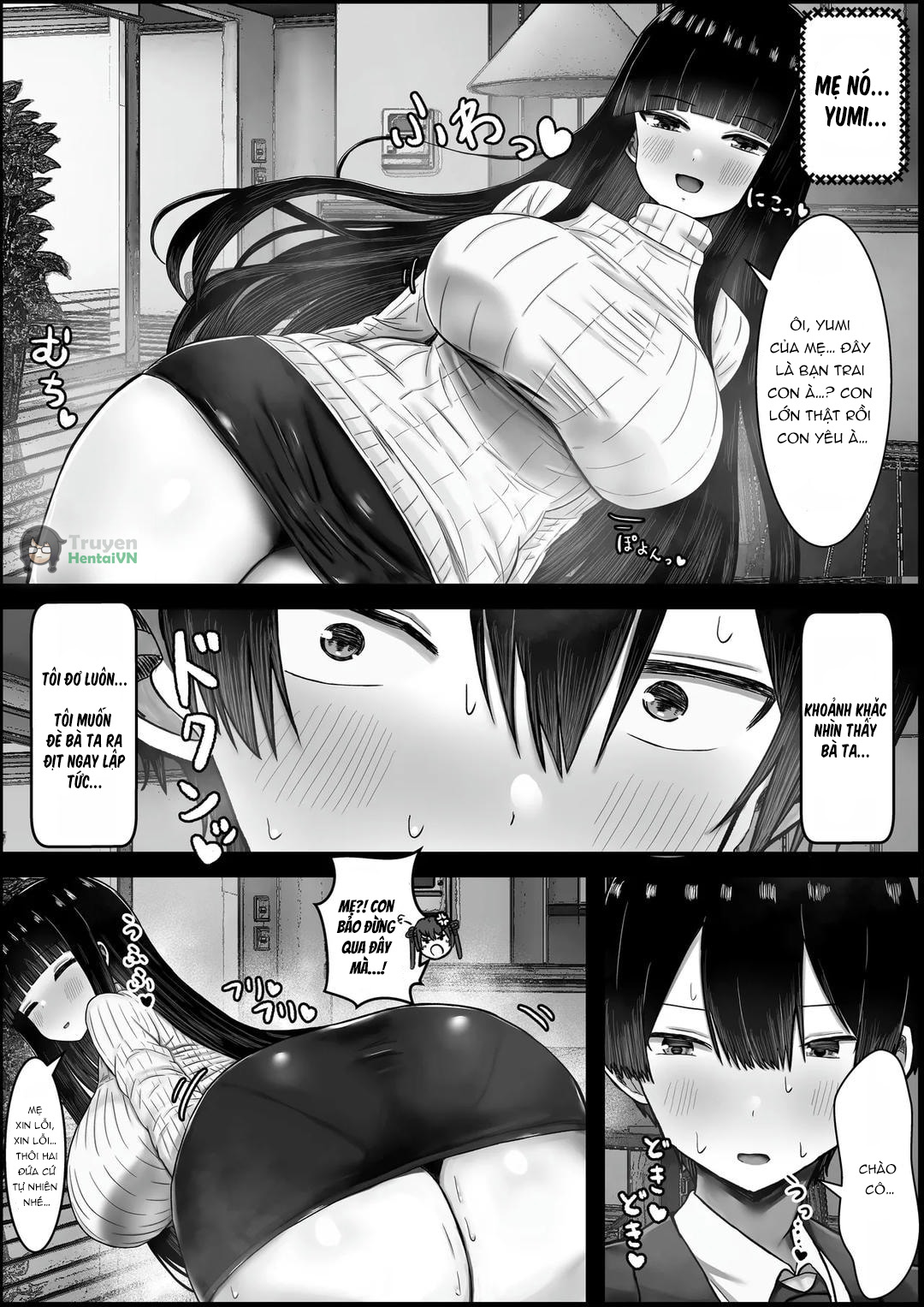 HentaiVN.net - Ảnh 4 - Boku wa Kanojo no Okaa-san ni Koi o Suru - Oneshot