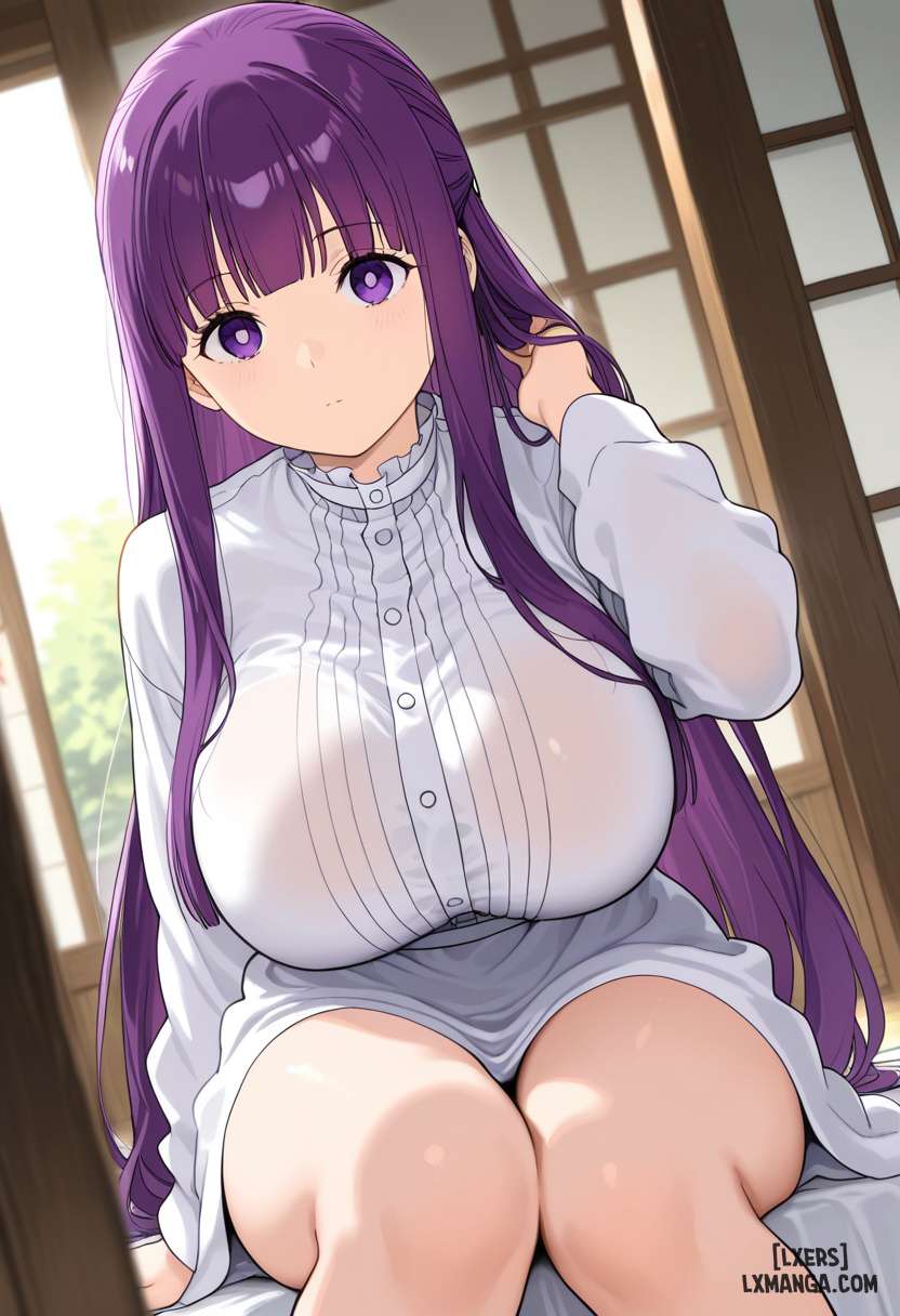 HentaiVN.net - Ảnh 46 - AI Generated (nhà làm) - Fern (Sousou no Frieren)
