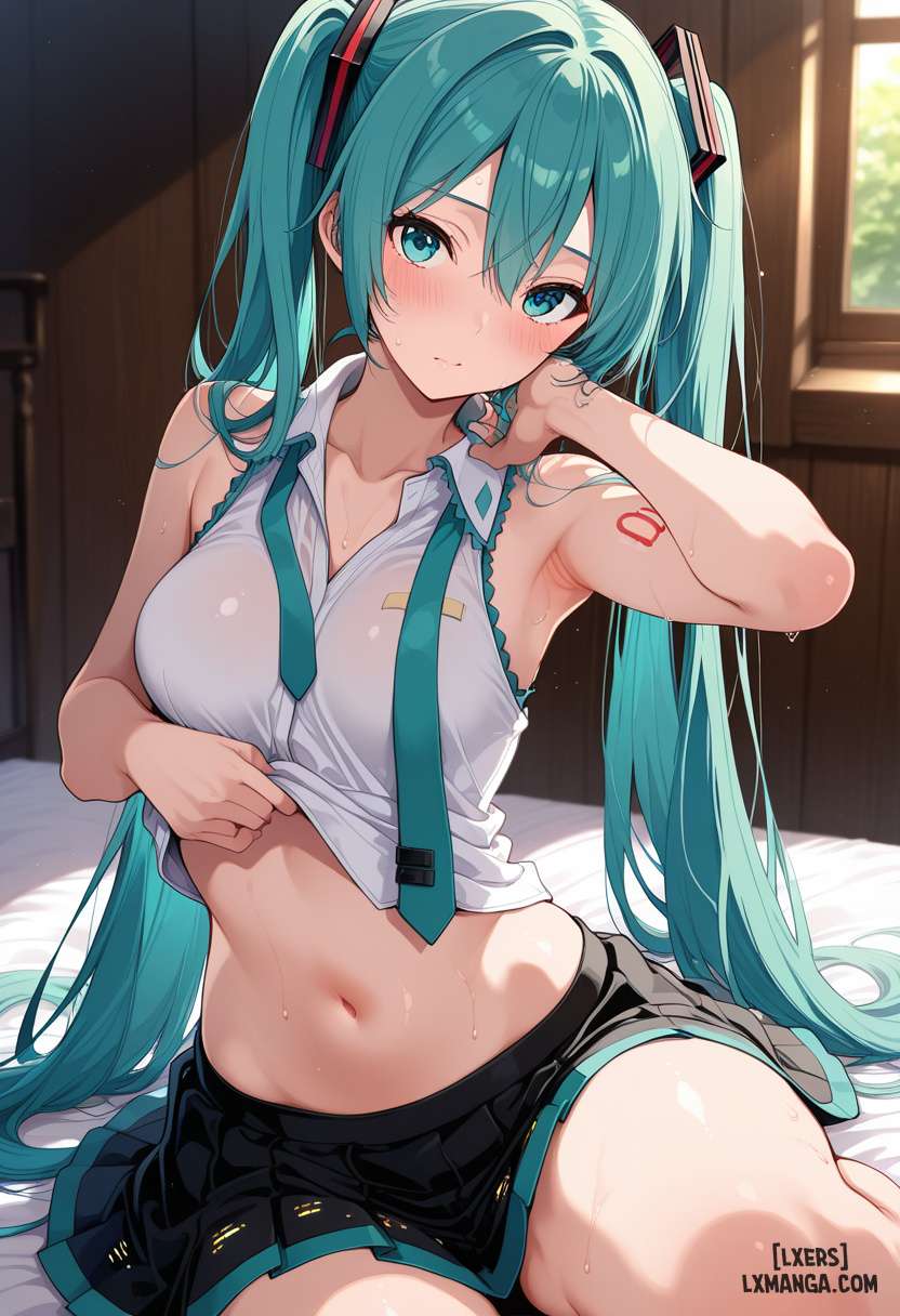 HentaiVN.net - Ảnh 10 - AI Generated (nhà làm) - Hatsune Miku