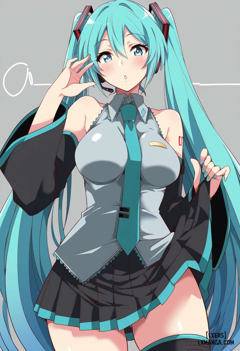 HentaiVN.net - Ảnh 3 - AI Generated (nhà làm) - Hatsune Miku