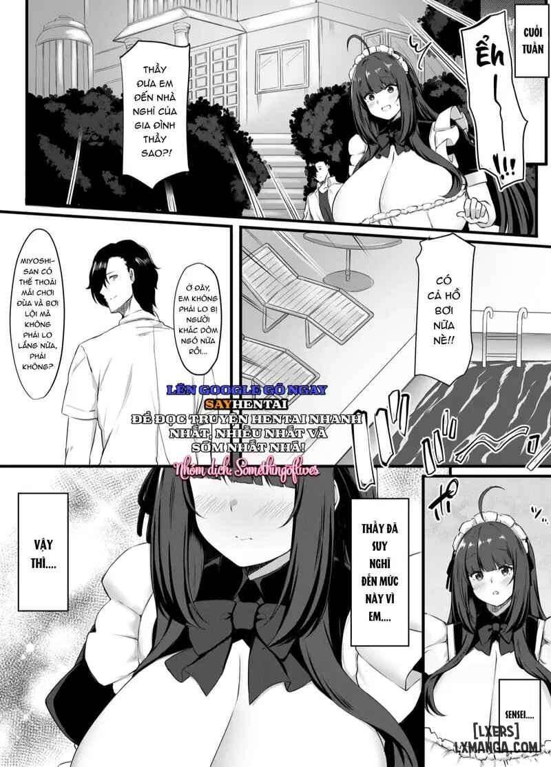 HentaiVN.net - Ảnh 8 - Kỳ nghỉ hè của sinh viên làm giúp việc - Chap 1