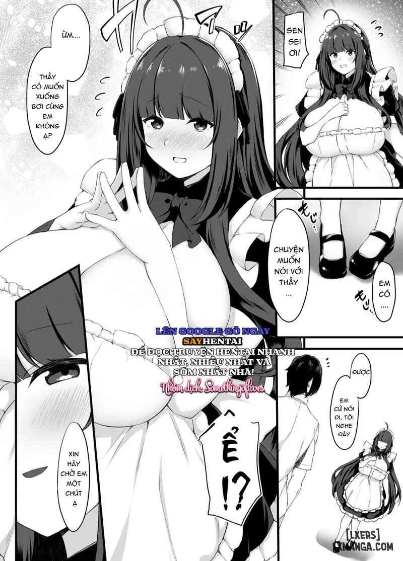 HentaiVN.net - Ảnh 9 - Kỳ nghỉ hè của sinh viên làm giúp việc - Chap 1