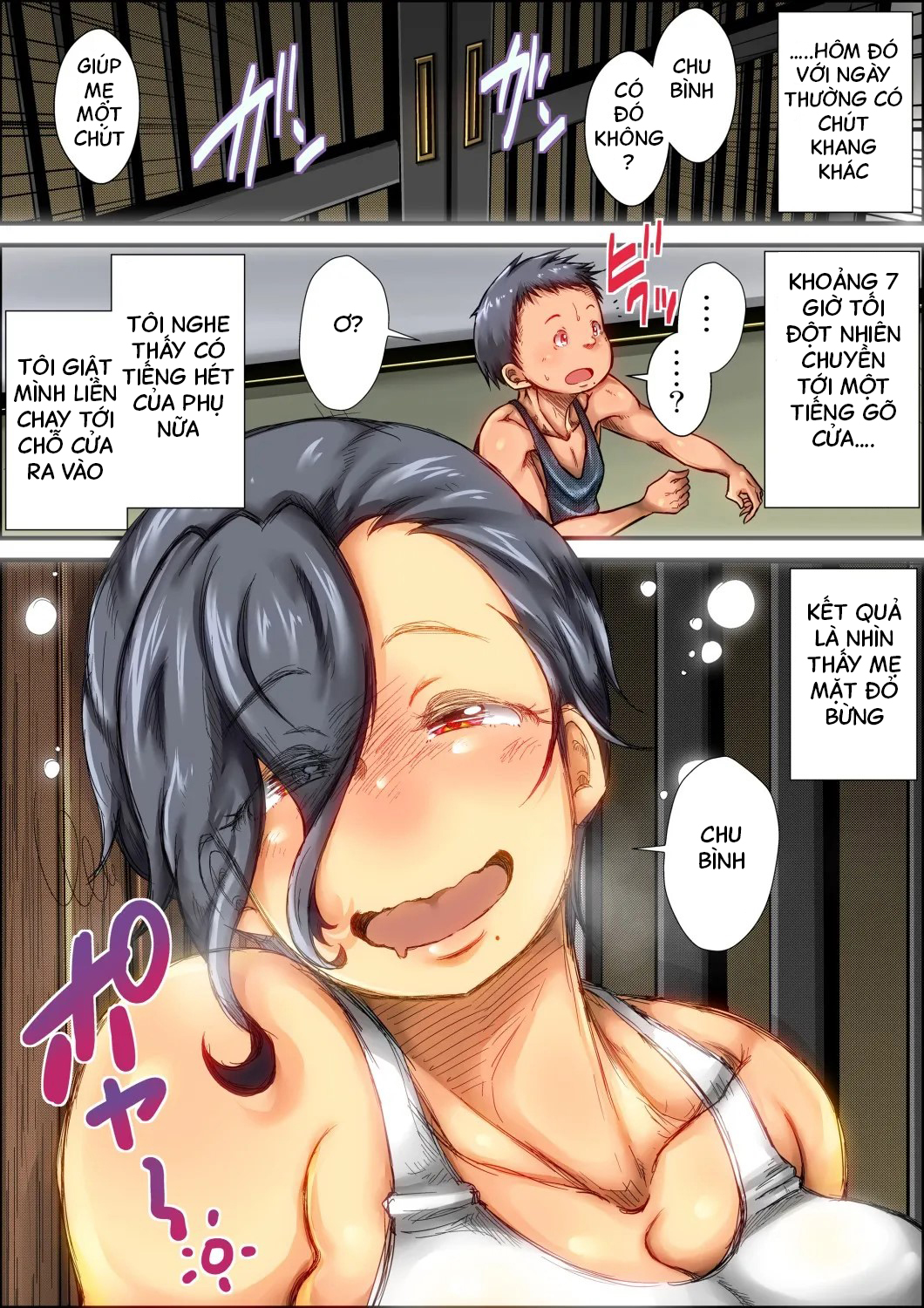 HentaiVN.net - Ảnh 10 - Boku ga Deisui Joutai no Hahaoya o Okashita Toki no Hanashi - Oneshot