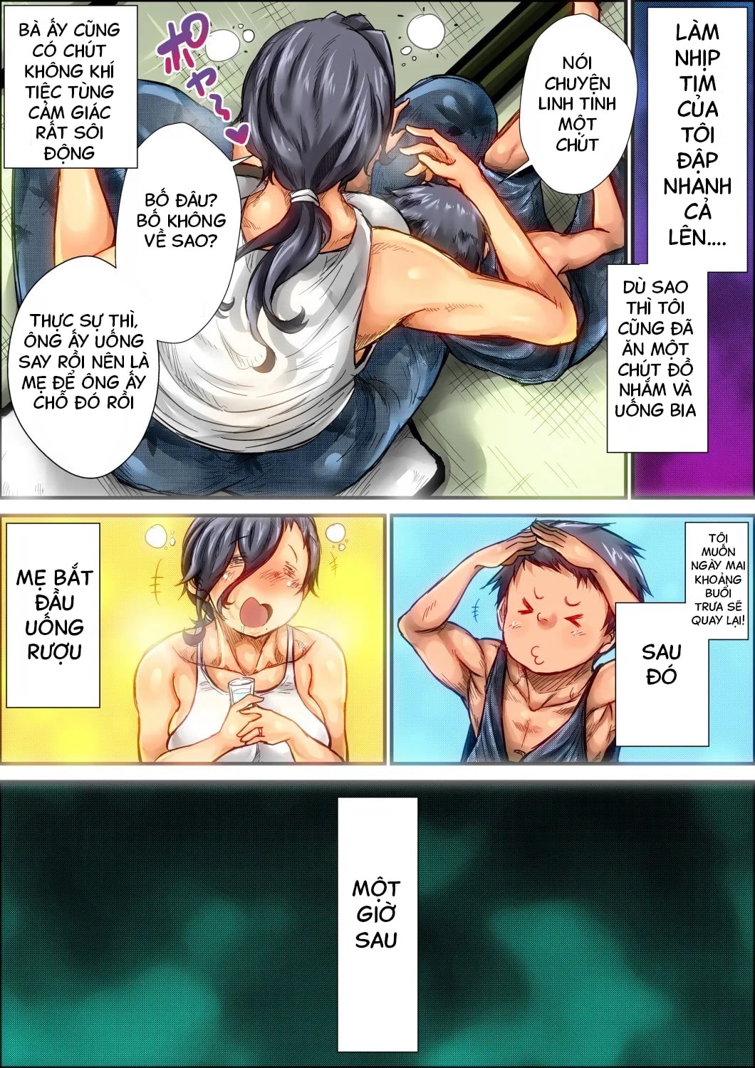 HentaiVN.net - Ảnh 14 - Boku ga Deisui Joutai no Hahaoya o Okashita Toki no Hanashi - Oneshot