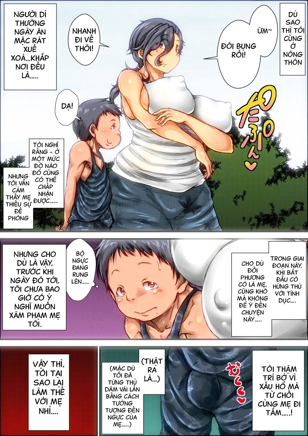 HentaiVN.net - Ảnh 8 - Boku ga Deisui Joutai no Hahaoya o Okashita Toki no Hanashi - Oneshot