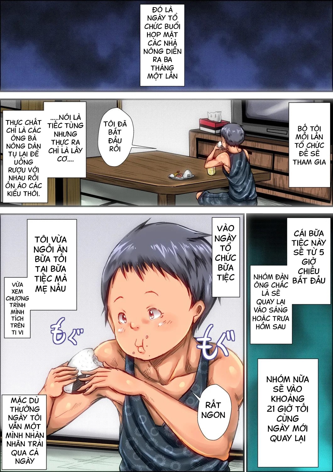 HentaiVN.net - Ảnh 9 - Boku ga Deisui Joutai no Hahaoya o Okashita Toki no Hanashi - Oneshot