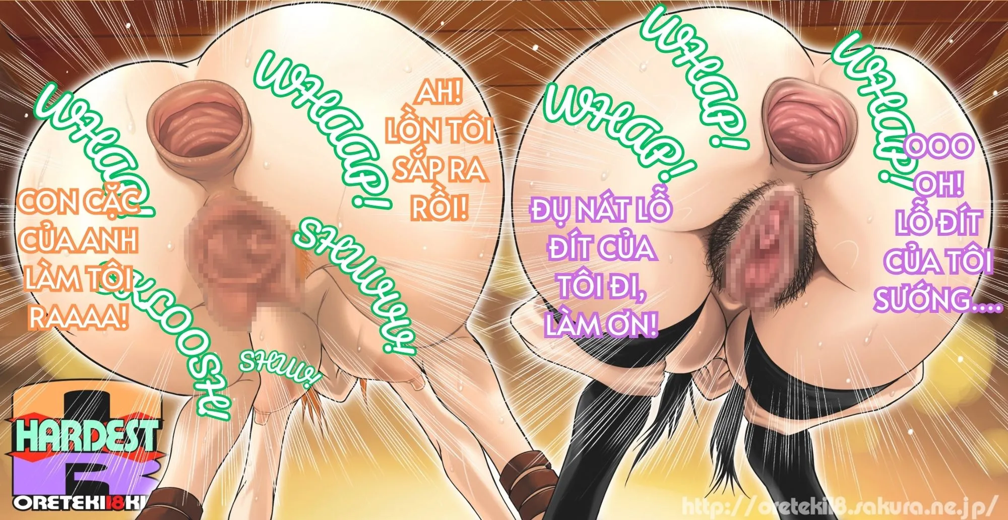 HentaiVN.net - Ảnh 27 - Những cô nàng biến thái thèm cu - Oneshot (có lông)