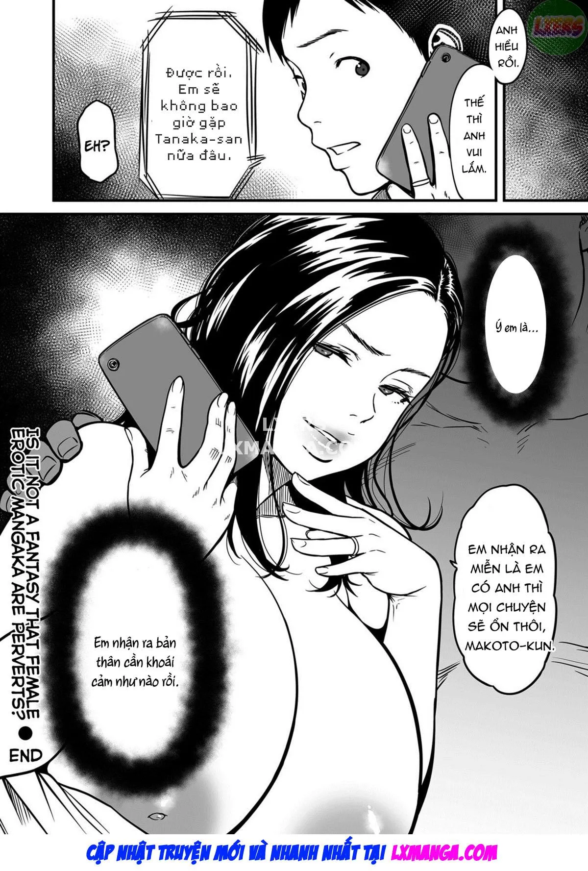HentaiVN.net - Ảnh 27 - It’s Not a Fantasy That The Female Erotic Mangaka Is a Pervert [Onna Eromangaka ga Inran da nante Gensou ja nai?] - Chap 7 - END