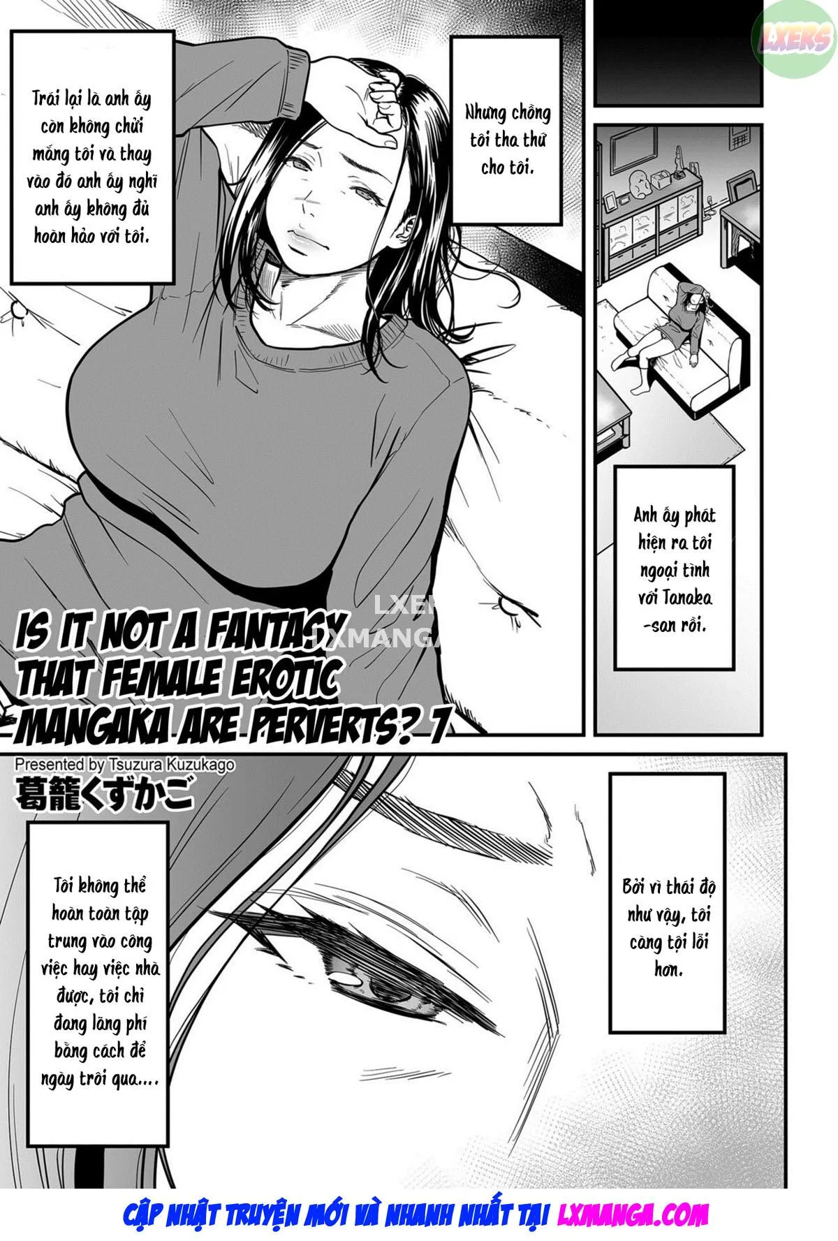 HentaiVN.net - Ảnh 4 - It’s Not a Fantasy That The Female Erotic Mangaka Is a Pervert [Onna Eromangaka ga Inran da nante Gensou ja nai?] - Chap 7 - END