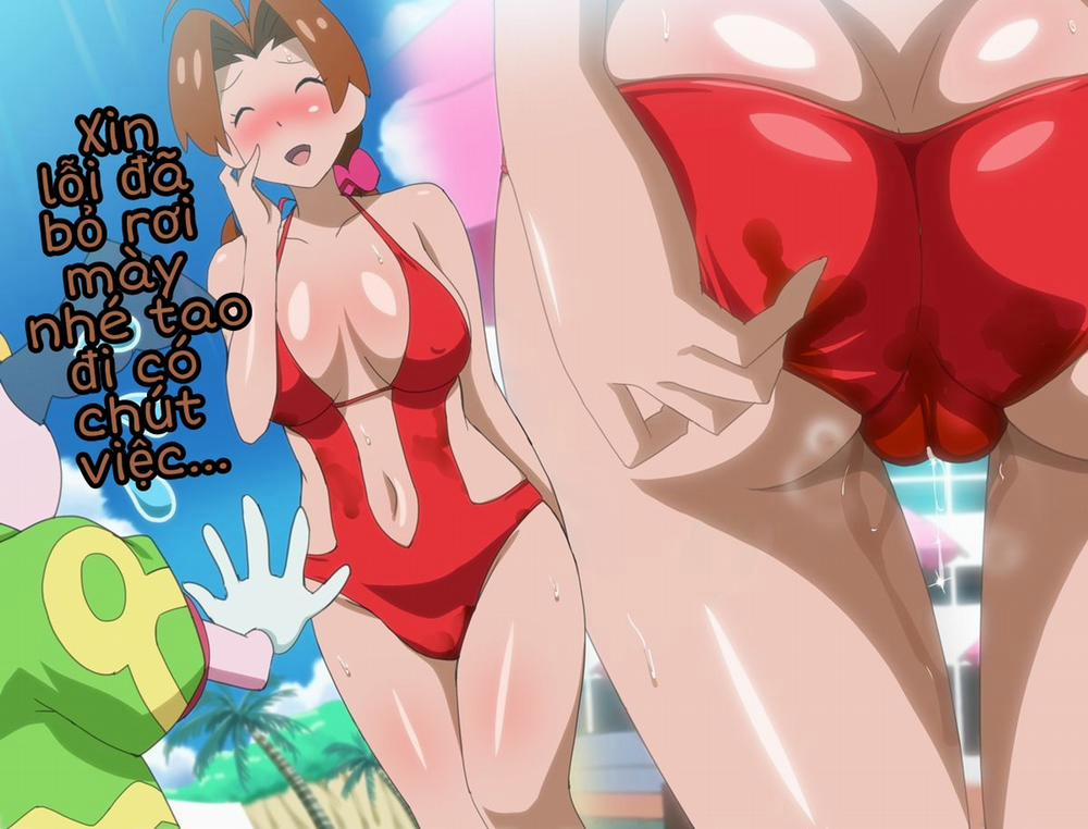 HentaiVN.net - Ảnh 12 - Mẹ Satoshi thật Sa Đọa (Pokemon) [Mama-ra!] - Oneshot