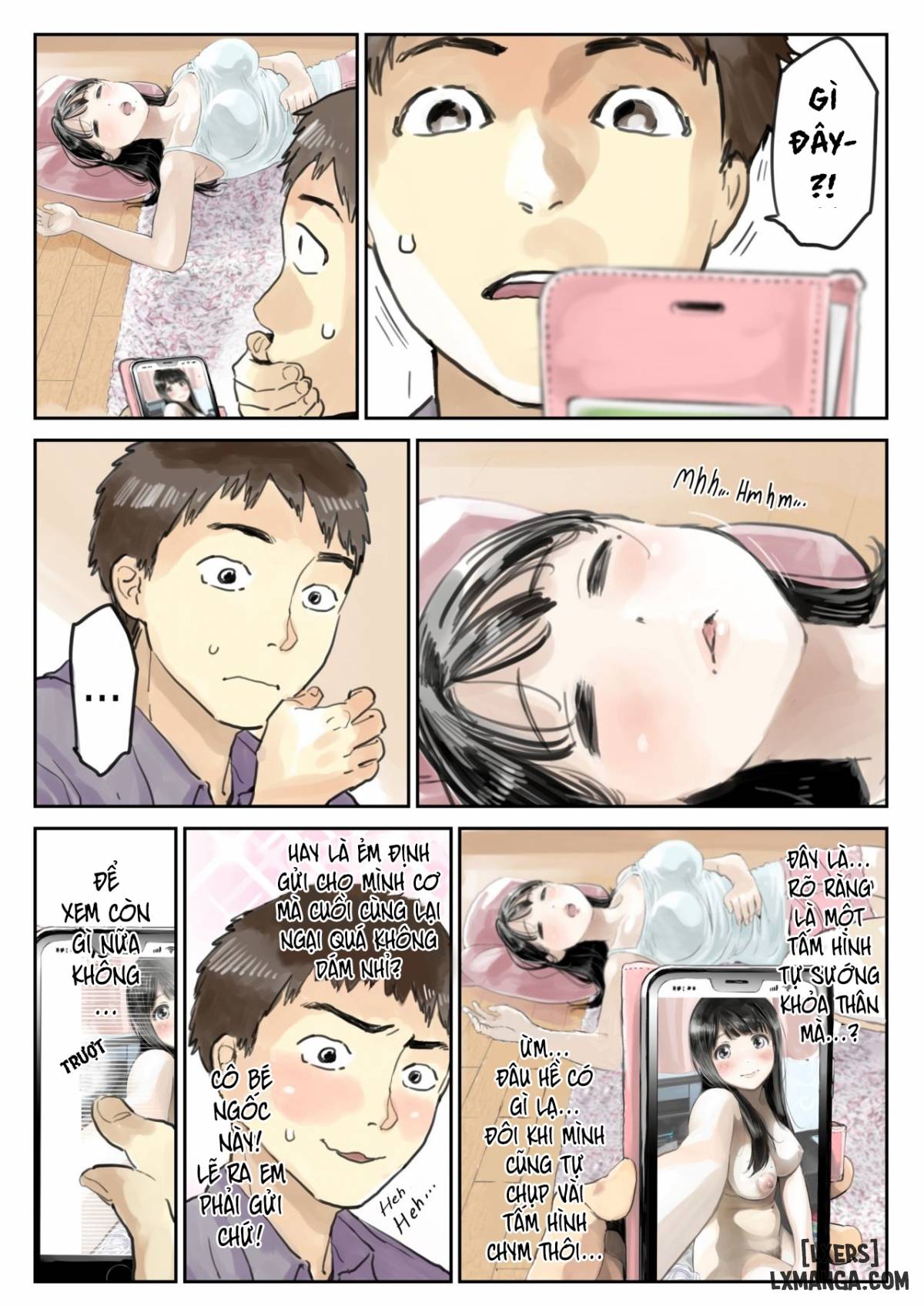 HentaiVN.net - Ảnh 20 - I Only Intended to Peek Through my Girlfriend's Phone 1 - Chapter 1