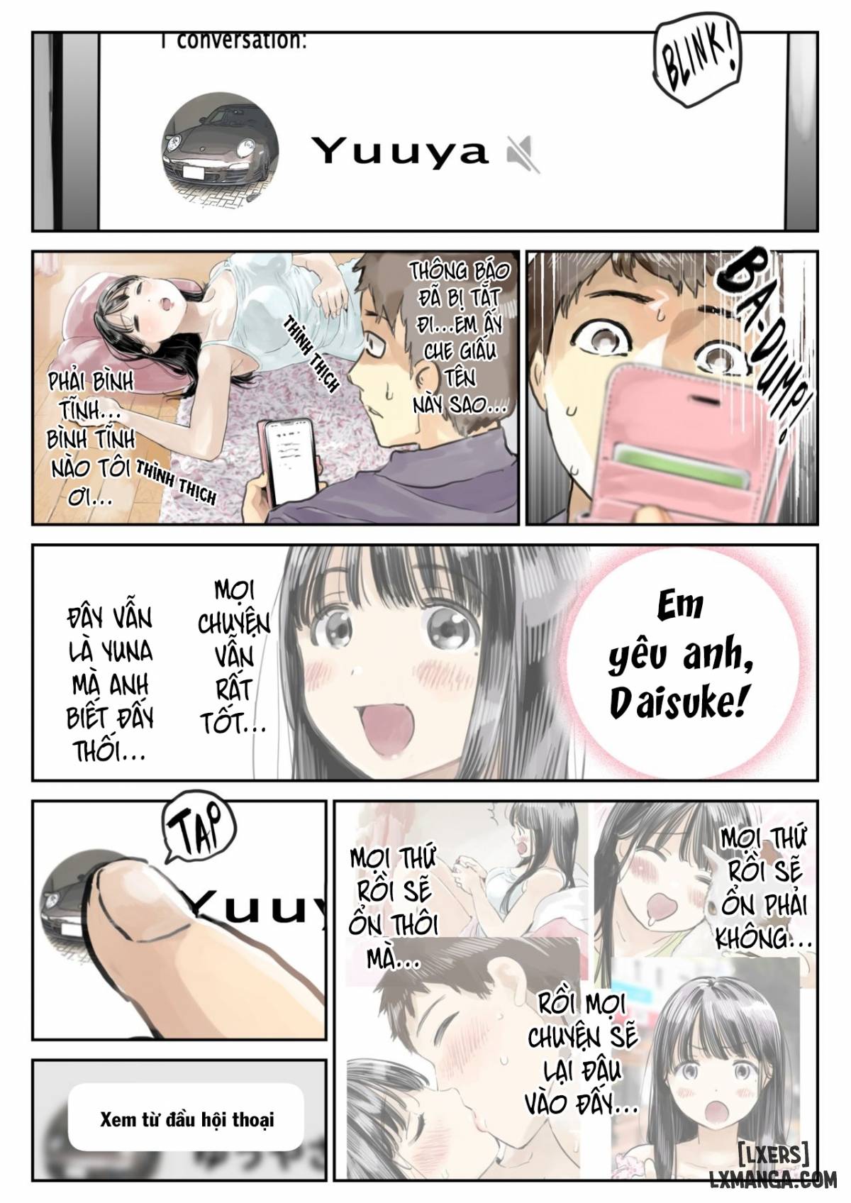 HentaiVN.net - Ảnh 30 - I Only Intended to Peek Through my Girlfriend's Phone 1 - Chapter 1