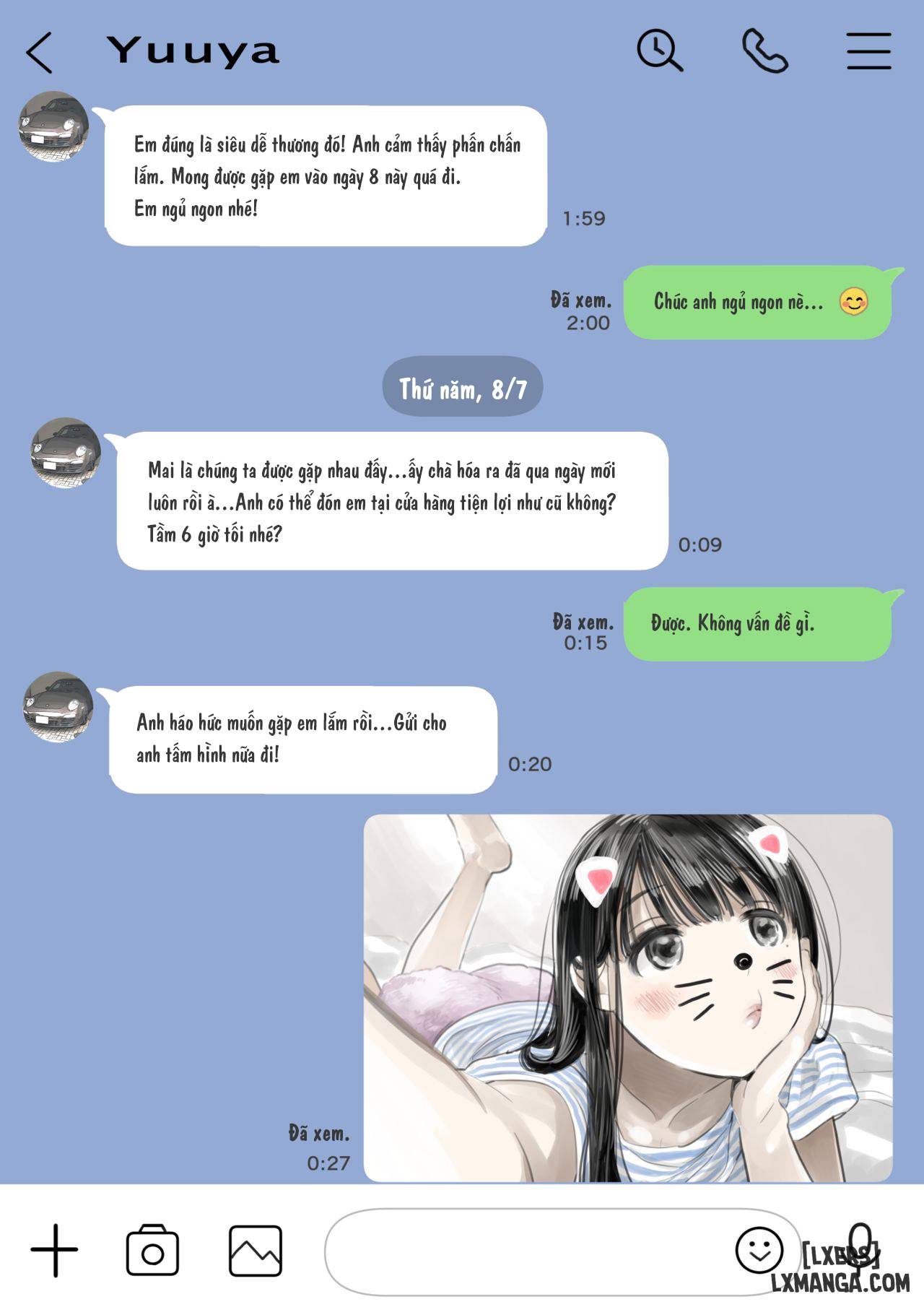 HentaiVN.net - Ảnh 51 - I Only Intended to Peek Through my Girlfriend's Phone 1 - Chapter 1