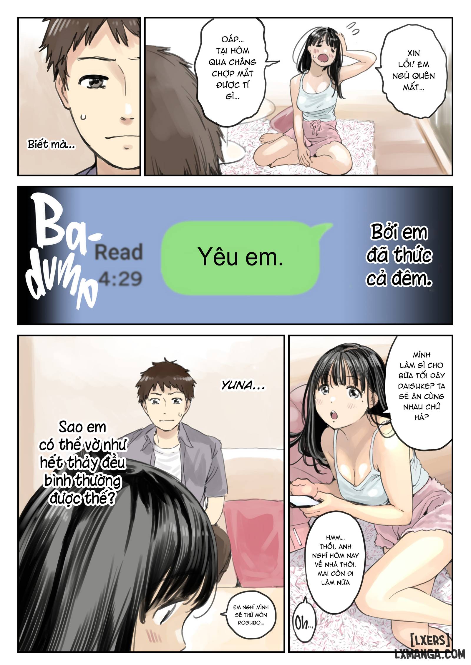 HentaiVN.net - Ảnh 5 - I Only Intended to Peek Through my Girlfriend's Phone 1 - Chapter 2