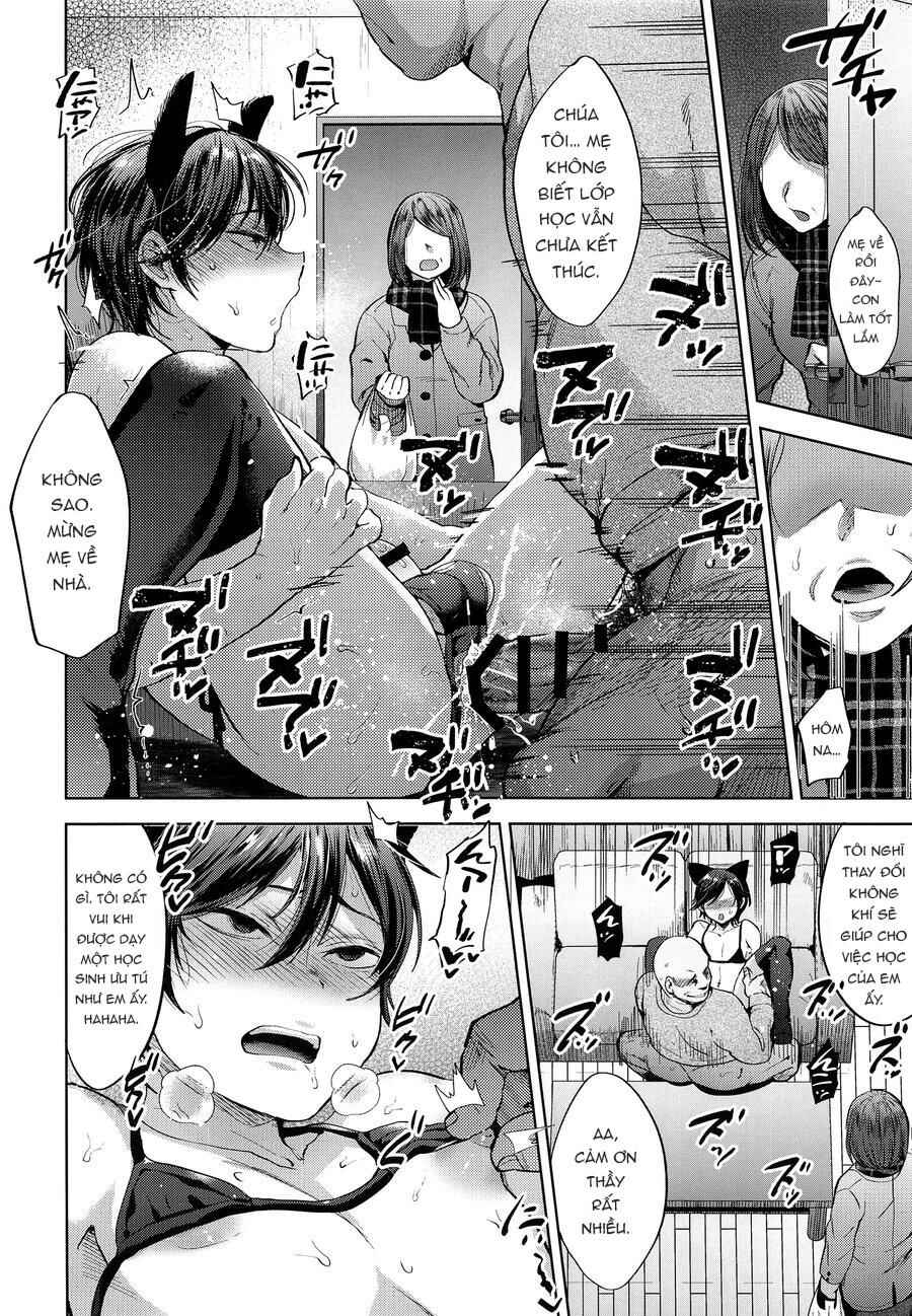 HentaiVN.net - Ảnh 13 - Kyou mo Kateikyoushi ga Kite Kyousei Mesuochi Saiminnjugyou o Suruhi - oneshot
