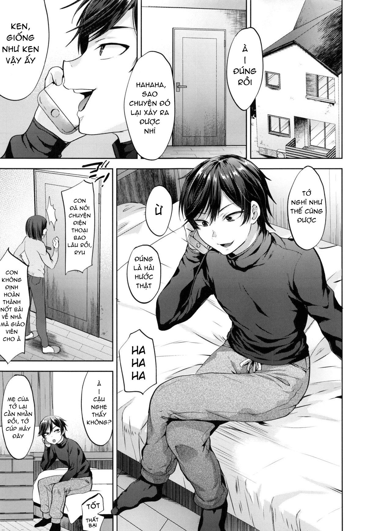 HentaiVN.net - Ảnh 4 - Kyou mo Kateikyoushi ga Kite Kyousei Mesuochi Saiminnjugyou o Suruhi - oneshot