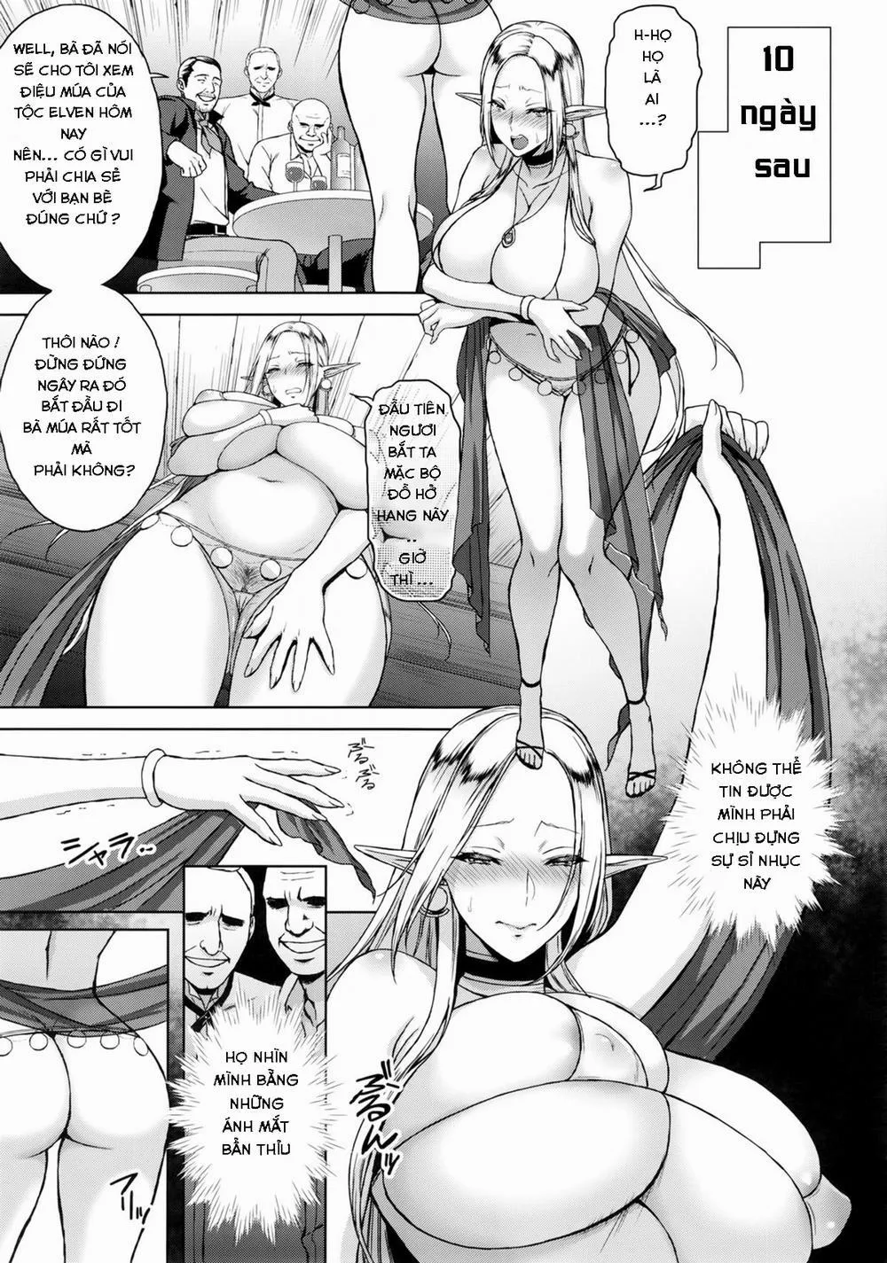 HentaiVN.net - Ảnh 15 - Kaika - Ochita Elf Tsuma - Chương 1