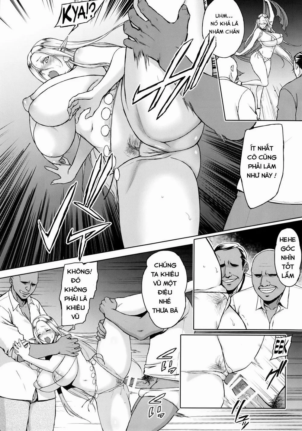HentaiVN.net - Ảnh 16 - Kaika - Ochita Elf Tsuma - Chương 1