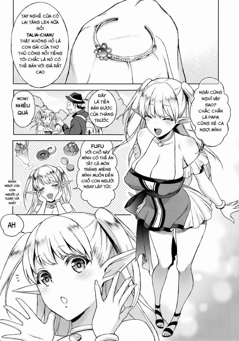 HentaiVN.net - Ảnh 3 - Kaika - Ochita Elf Tsuma - Chương 1
