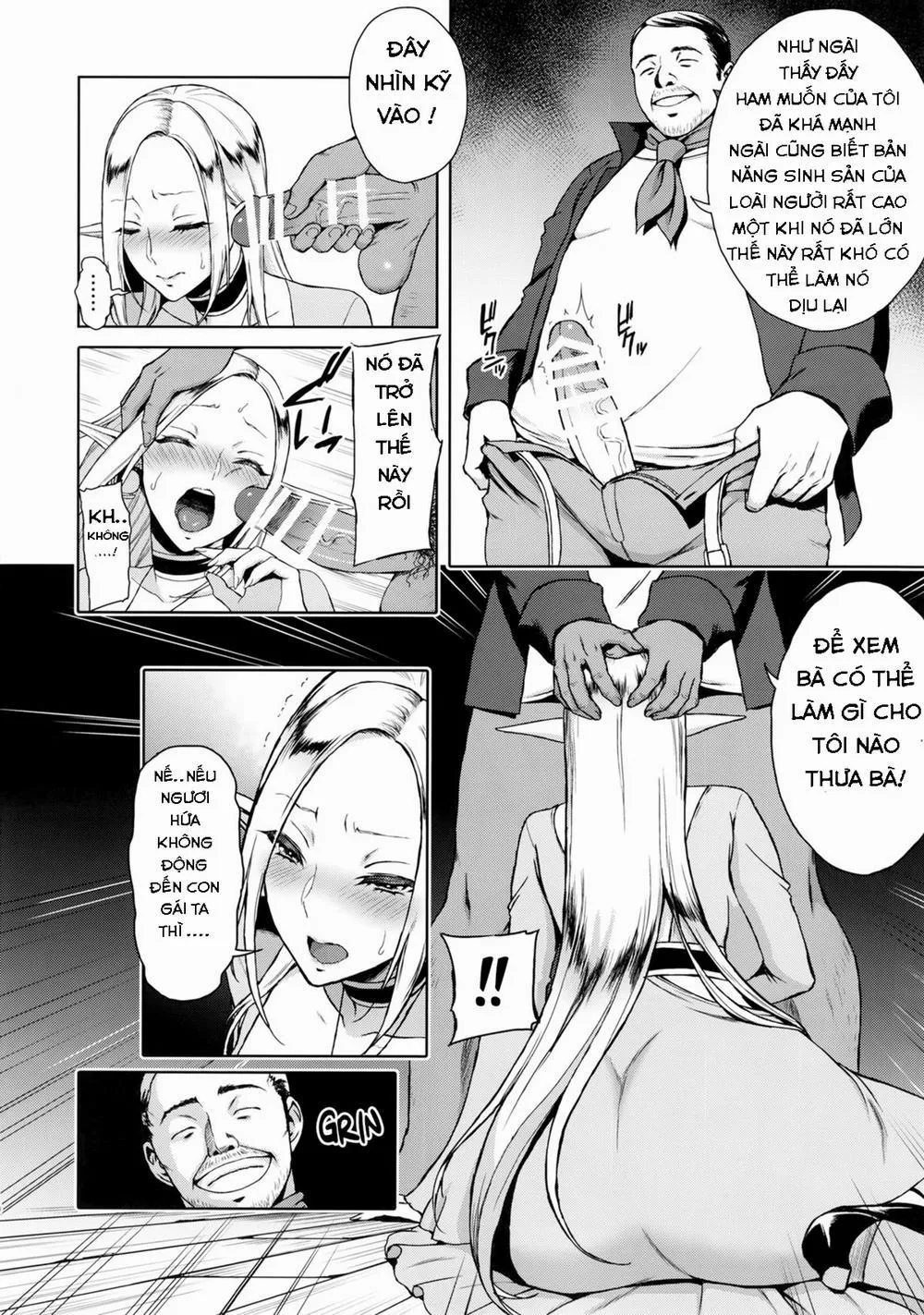 HentaiVN.net - Ảnh 8 - Kaika - Ochita Elf Tsuma - Chương 1