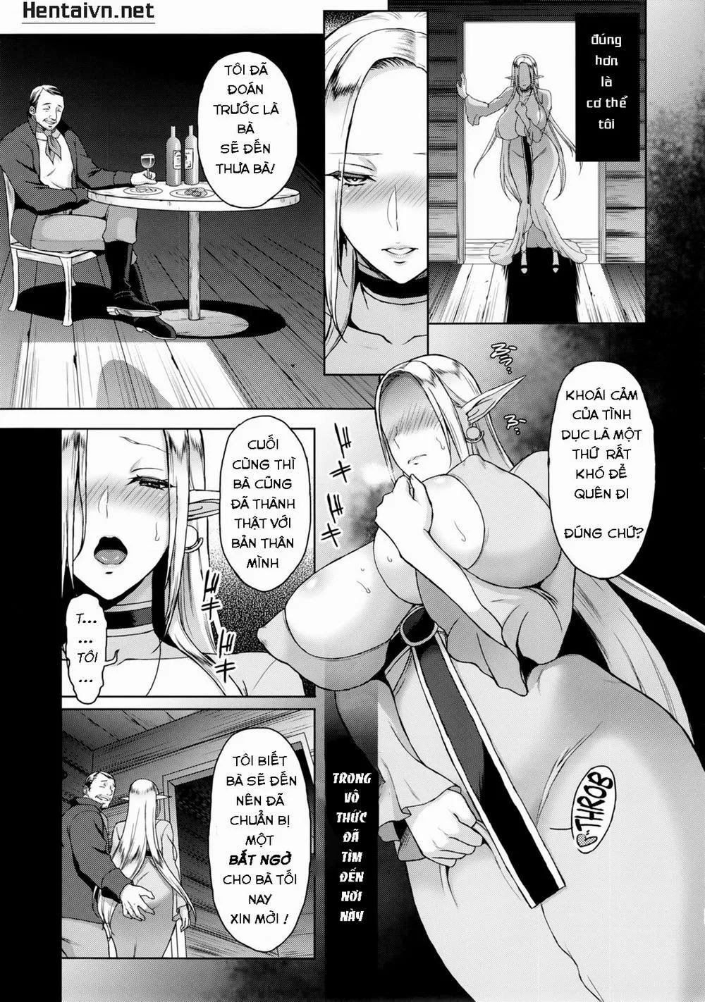HentaiVN.net - Ảnh 4 - Kaika - Ochita Elf Tsuma - Chương 2 [END]