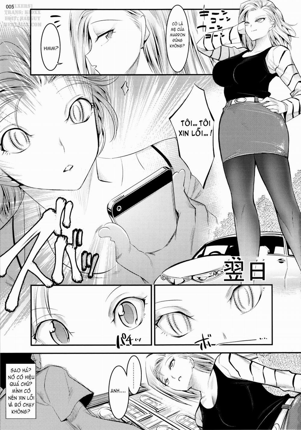 HentaiVN.net - Ảnh 6 - Tender First Time With Android 18 (Dragon Ball Z) [18-Gou Ga Yasashiku Fudeoroshi Shite Kureru Hon] - Oneshot