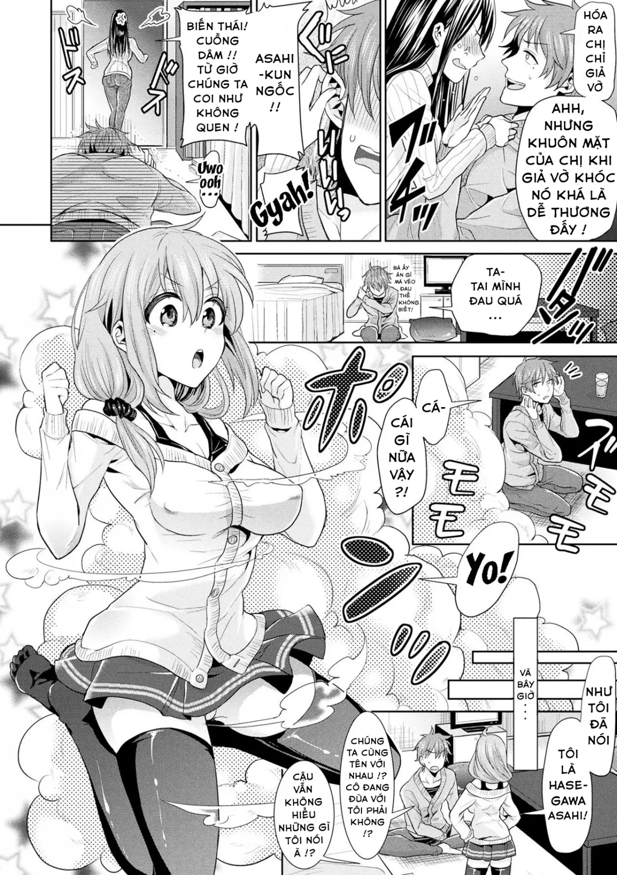 HentaiVN.net - Ảnh 7 - Parallel World Kanojo [Reverse Parallel World Girlfriend] - Chap 1