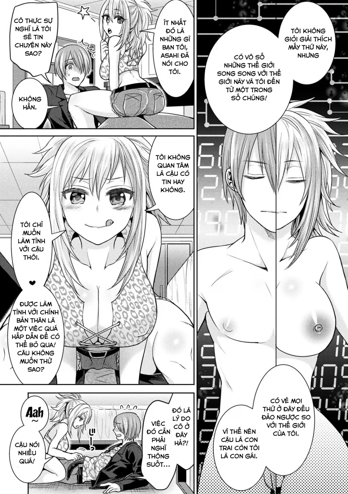 HentaiVN.net - Ảnh 6 - Parallel World Kanojo [Reverse Parallel World Girlfriend] - Chap 2
