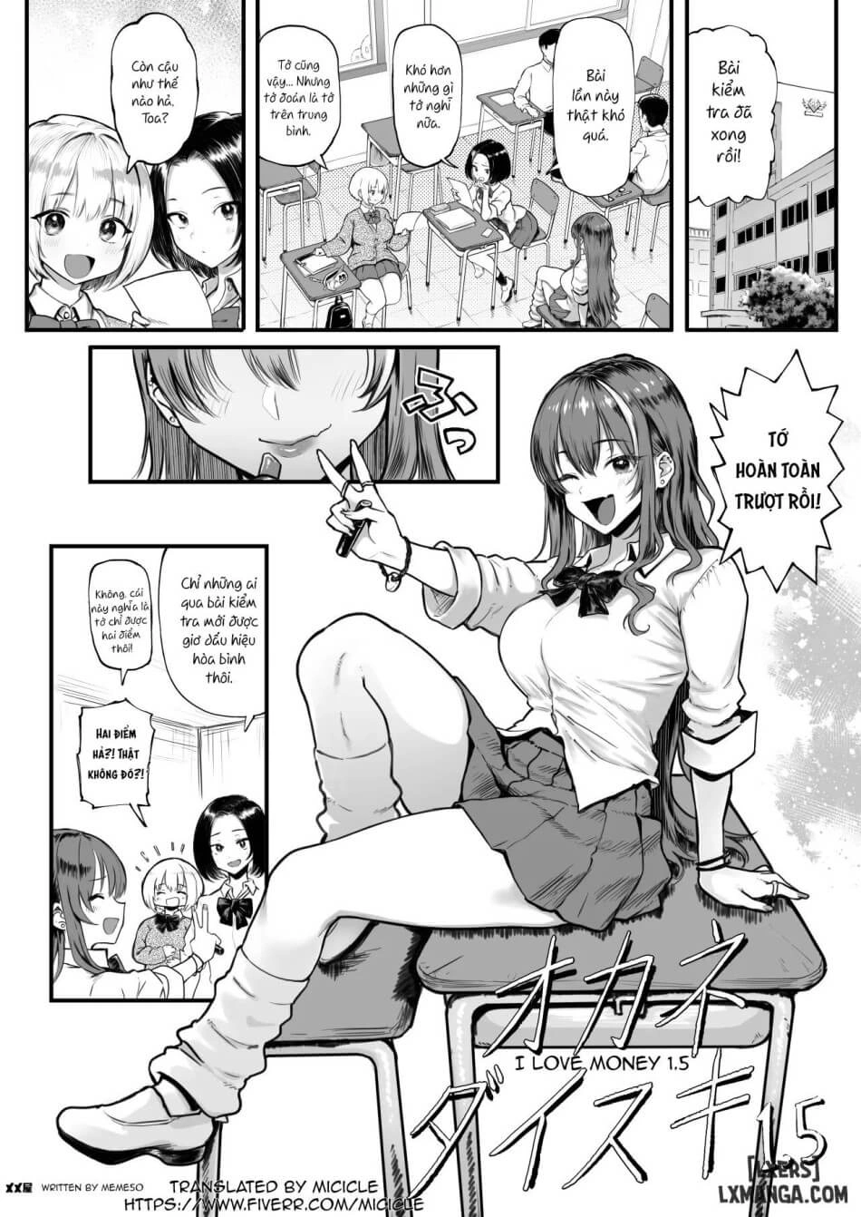 HentaiVN.net - Ảnh 4 - I love money 1,5 - Chap1.5