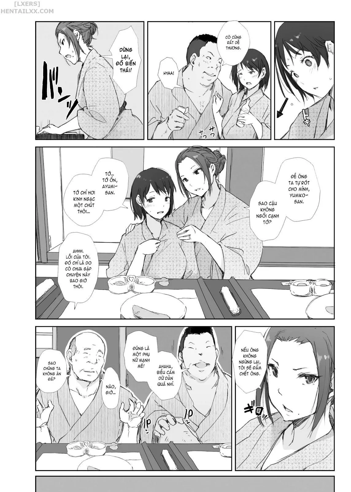 HentaiVN.net - Ảnh 10 - Netorareta Hitozuma to Netorareru Hitozuma [The Wife Being NTR And The Wife Doing NTR] - Chap 1