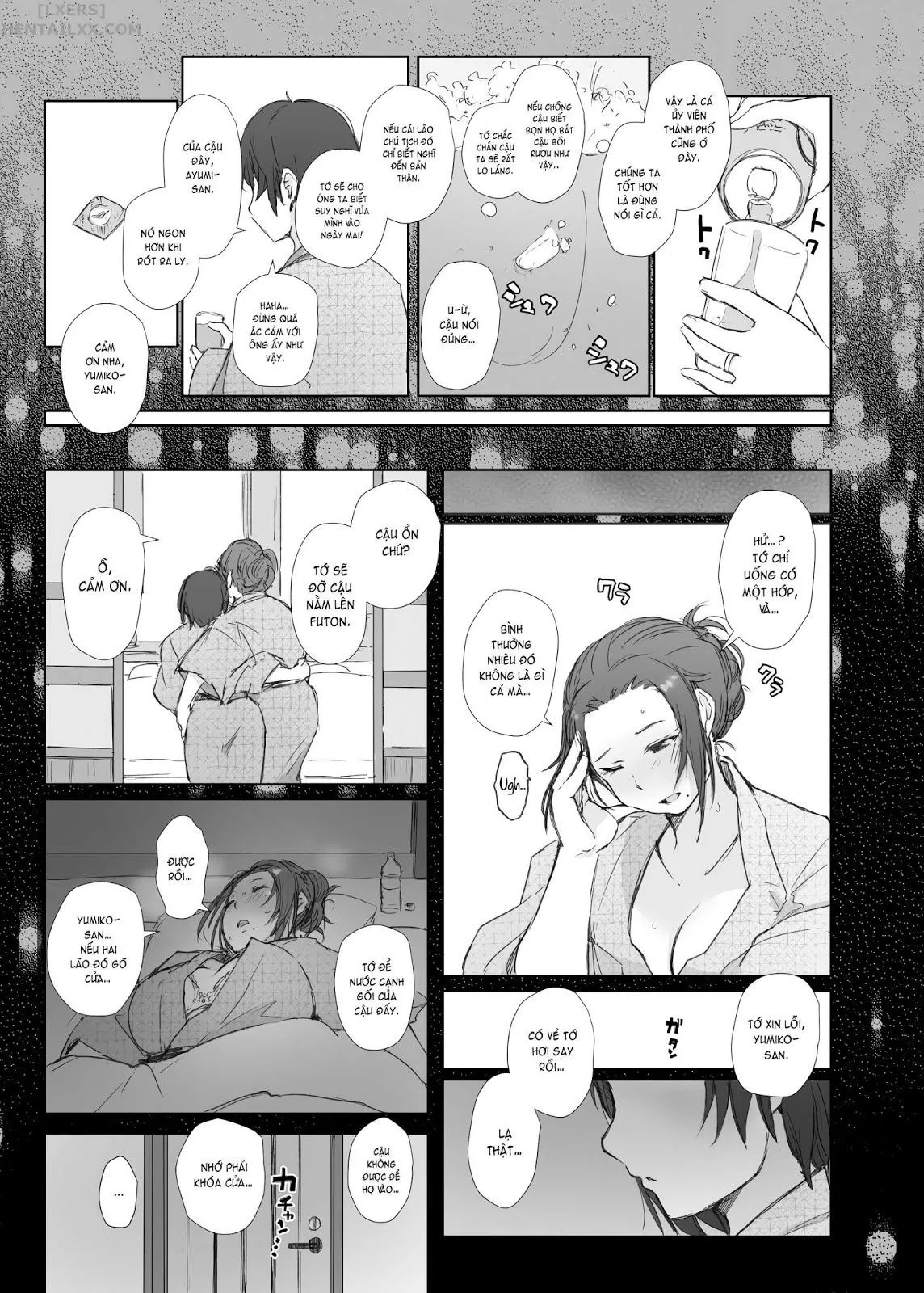 HentaiVN.net - Ảnh 13 - Netorareta Hitozuma to Netorareru Hitozuma [The Wife Being NTR And The Wife Doing NTR] - Chap 1