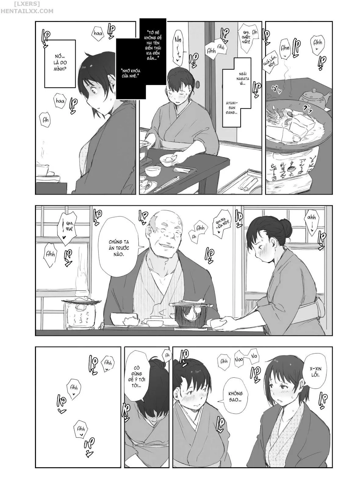 HentaiVN.net - Ảnh 36 - Netorareta Hitozuma to Netorareru Hitozuma [The Wife Being NTR And The Wife Doing NTR] - Chap 1