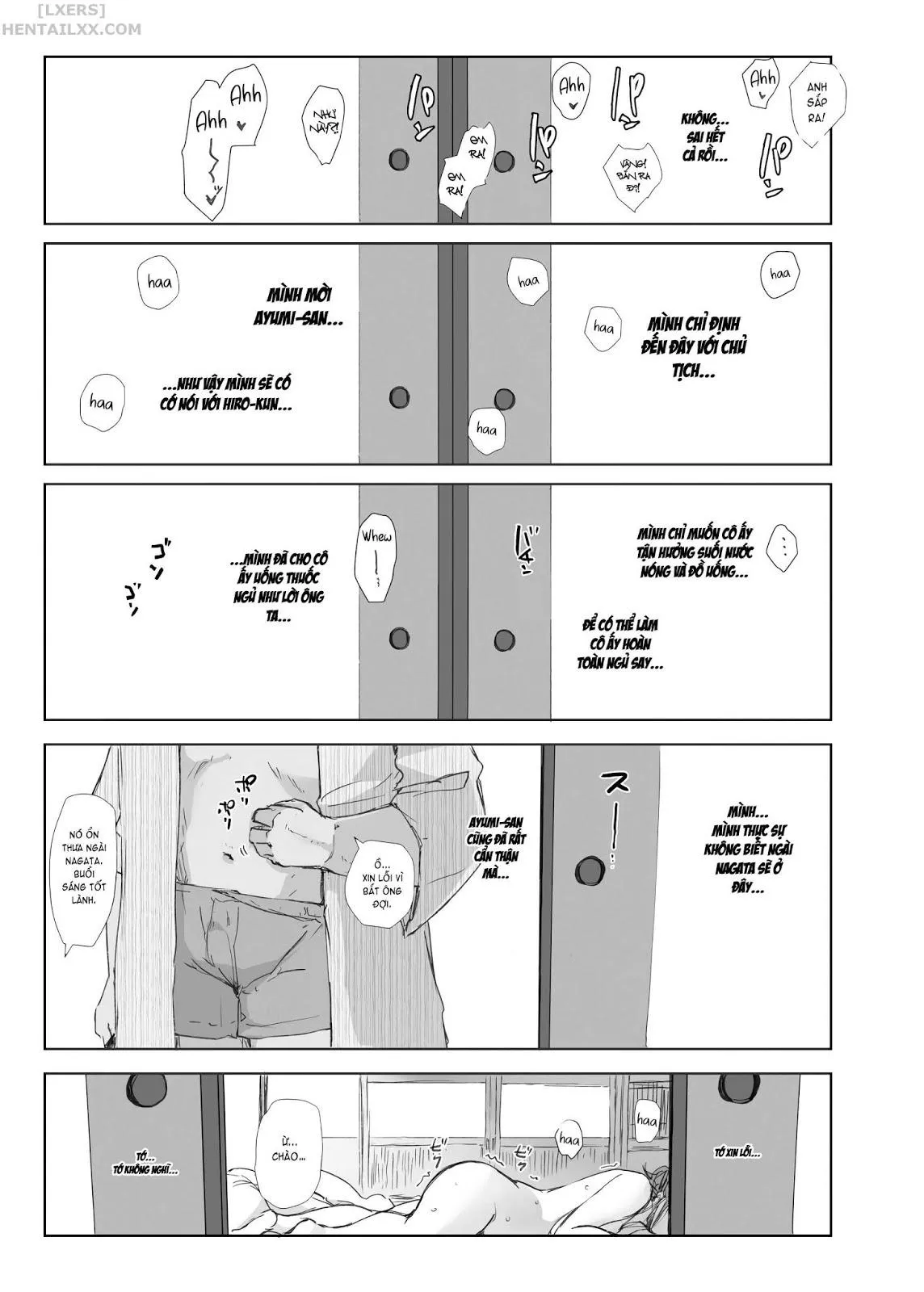 HentaiVN.net - Ảnh 37 - Netorareta Hitozuma to Netorareru Hitozuma [The Wife Being NTR And The Wife Doing NTR] - Chap 1
