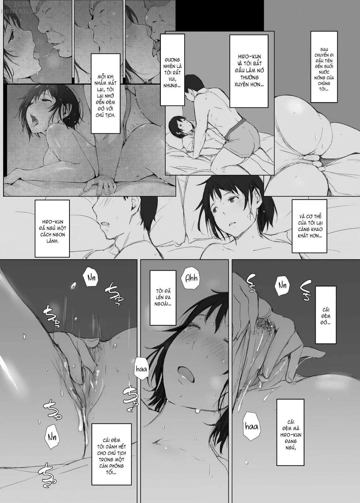 HentaiVN.net - Ảnh 38 - Netorareta Hitozuma to Netorareru Hitozuma [The Wife Being NTR And The Wife Doing NTR] - Chap 1