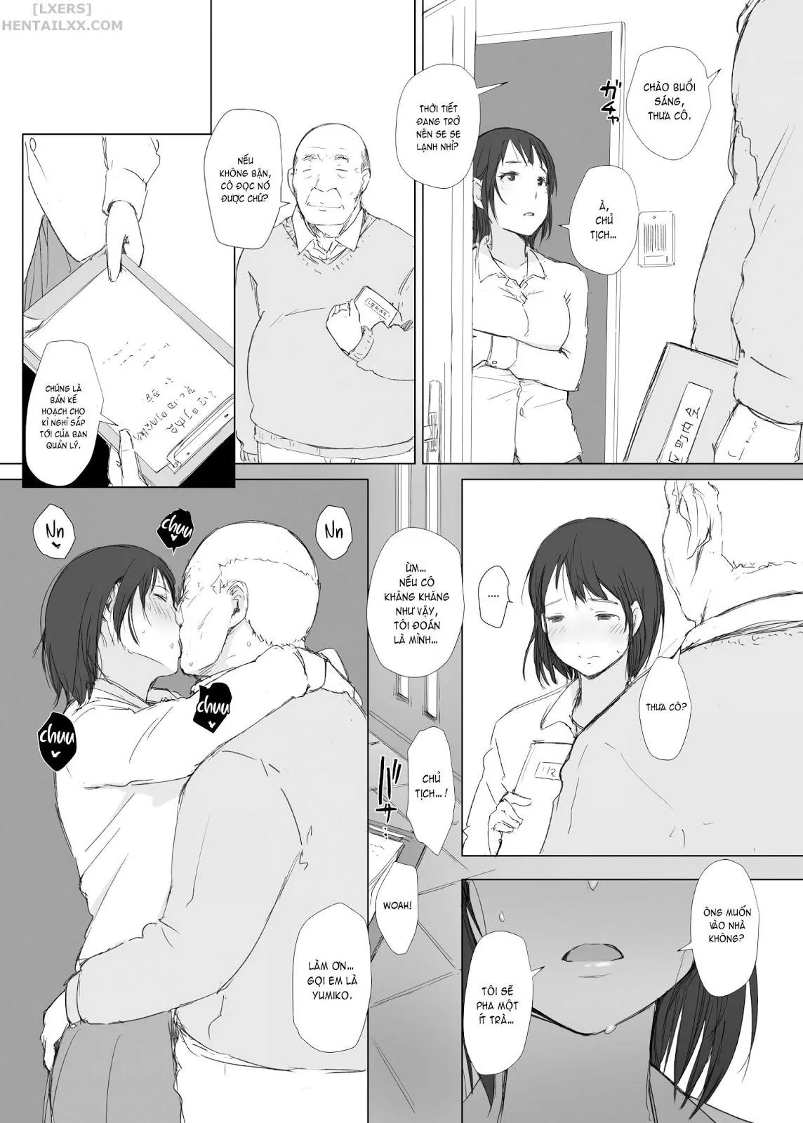 HentaiVN.net - Ảnh 40 - Netorareta Hitozuma to Netorareru Hitozuma [The Wife Being NTR And The Wife Doing NTR] - Chap 1