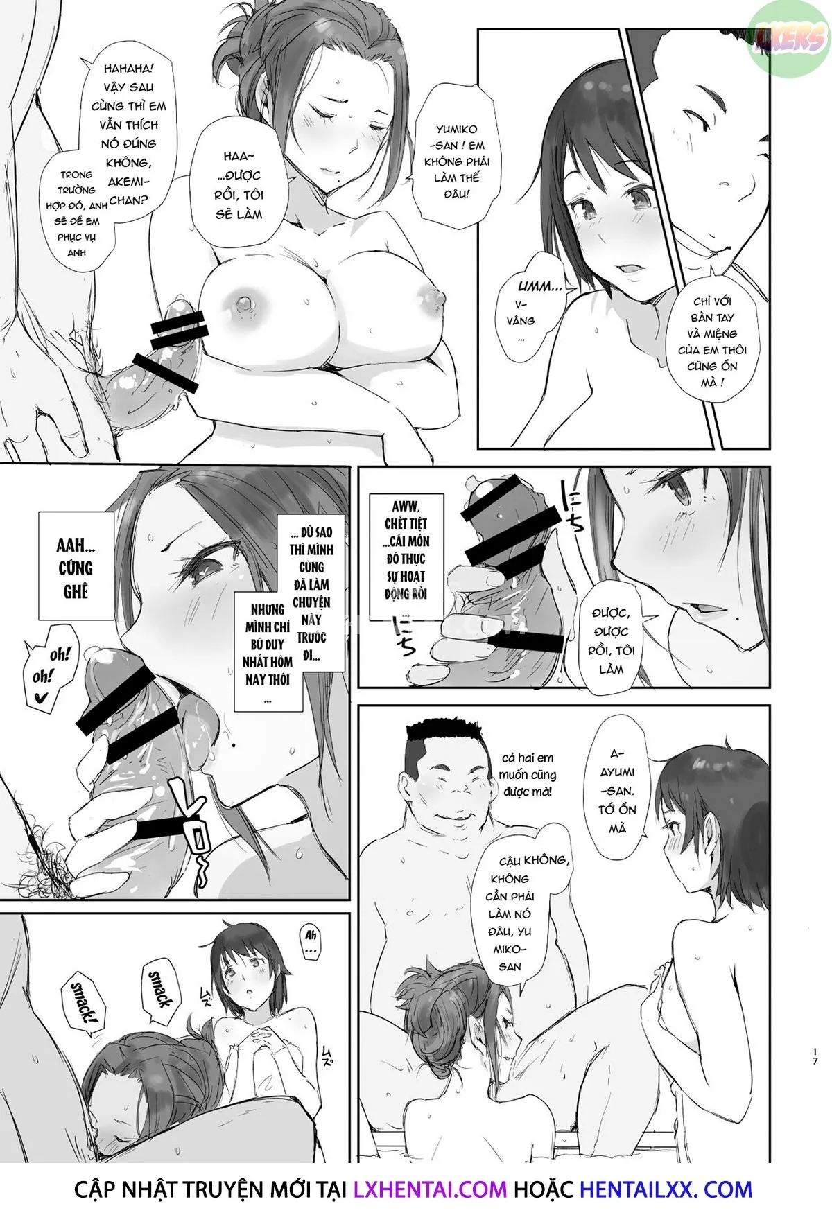 HentaiVN.net - Ảnh 17 - Netorareta Hitozuma to Netorareru Hitozuma [The Wife Being NTR And The Wife Doing NTR] - Chap 2