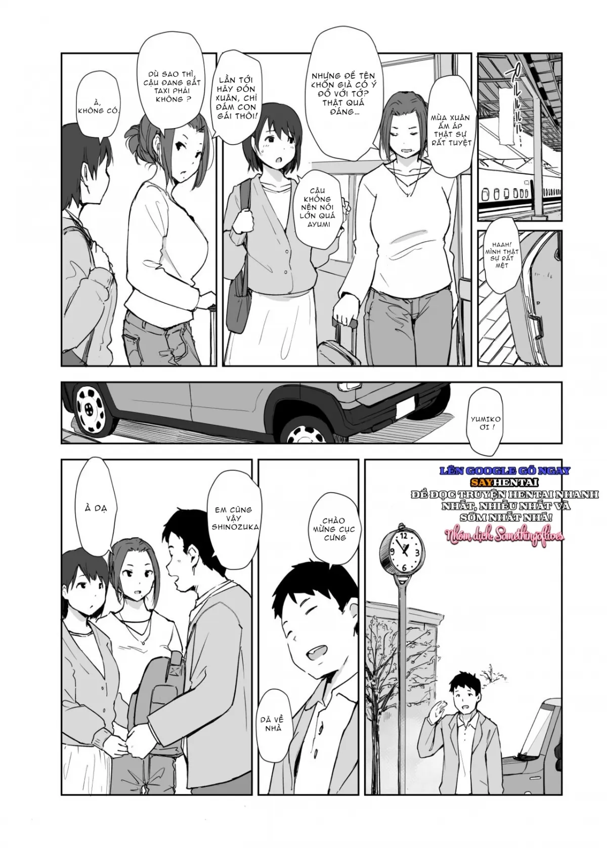 HentaiVN.net - Ảnh 5 - Netorareta Hitozuma to Netorareru Hitozuma [The Wife Being NTR And The Wife Doing NTR] - Chap 4