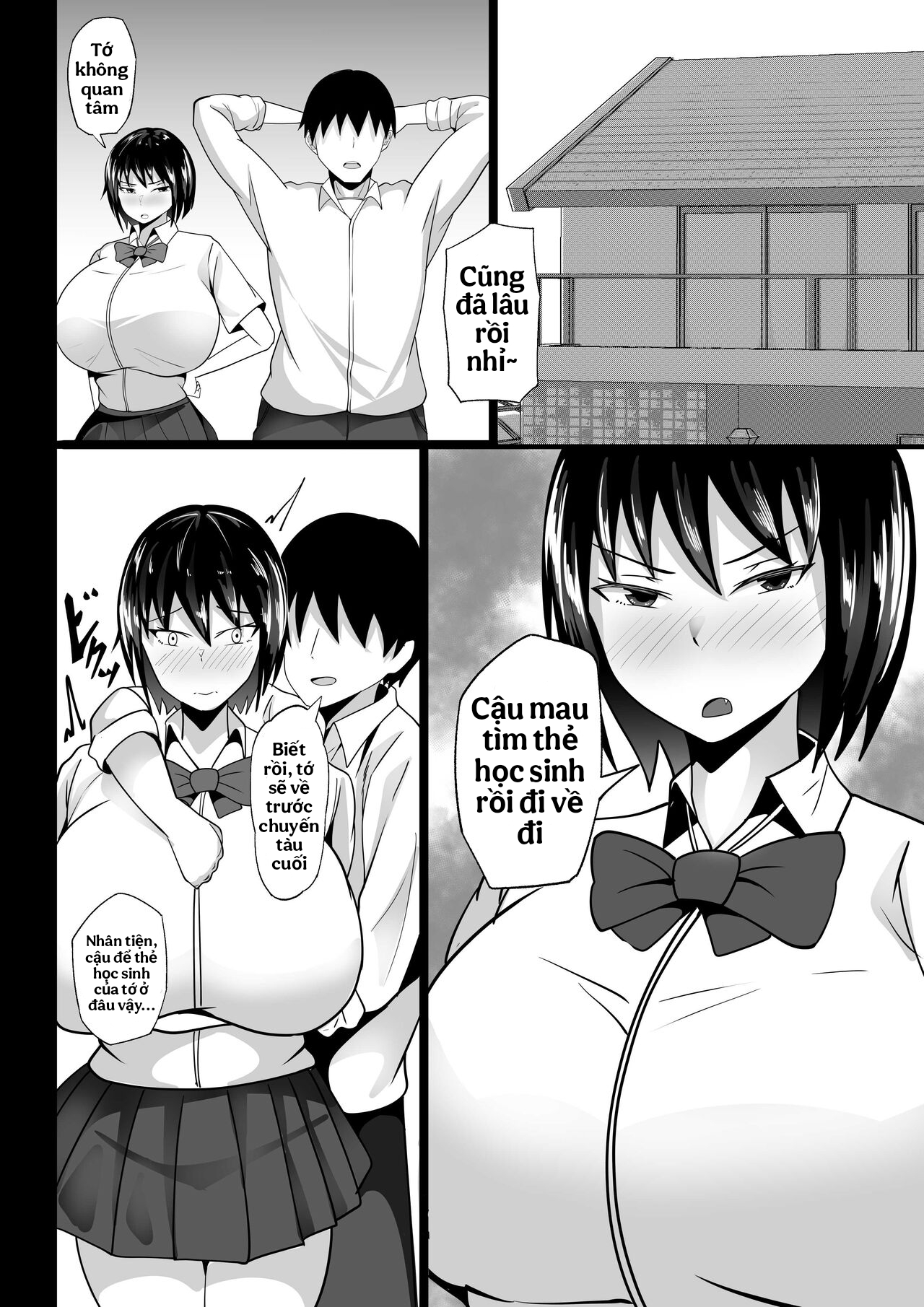 HentaiVN.net - Ảnh 6 - Sao đỏ vú bự 2 - Oneshot