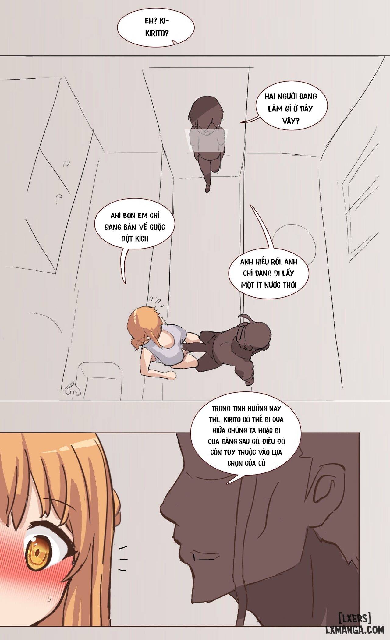 HentaiVN.net - Ảnh 25 - Kirito's visual bug in SAO - Oneshot