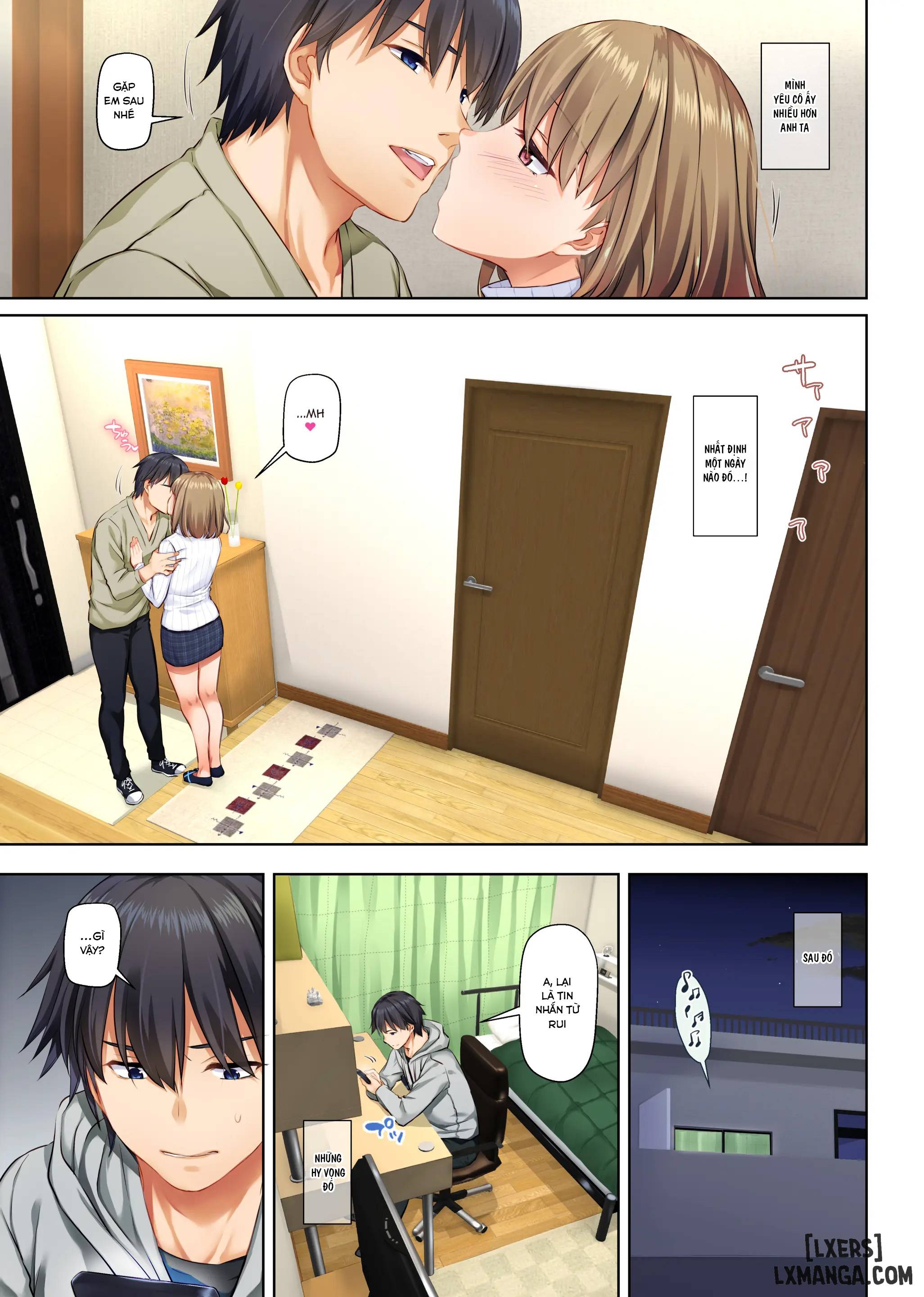 HentaiVN.net - Ảnh 22 - Hitozuma Osananajimi to Hitonatsu no Dekigoto 4 DLO-18 - Chap 2