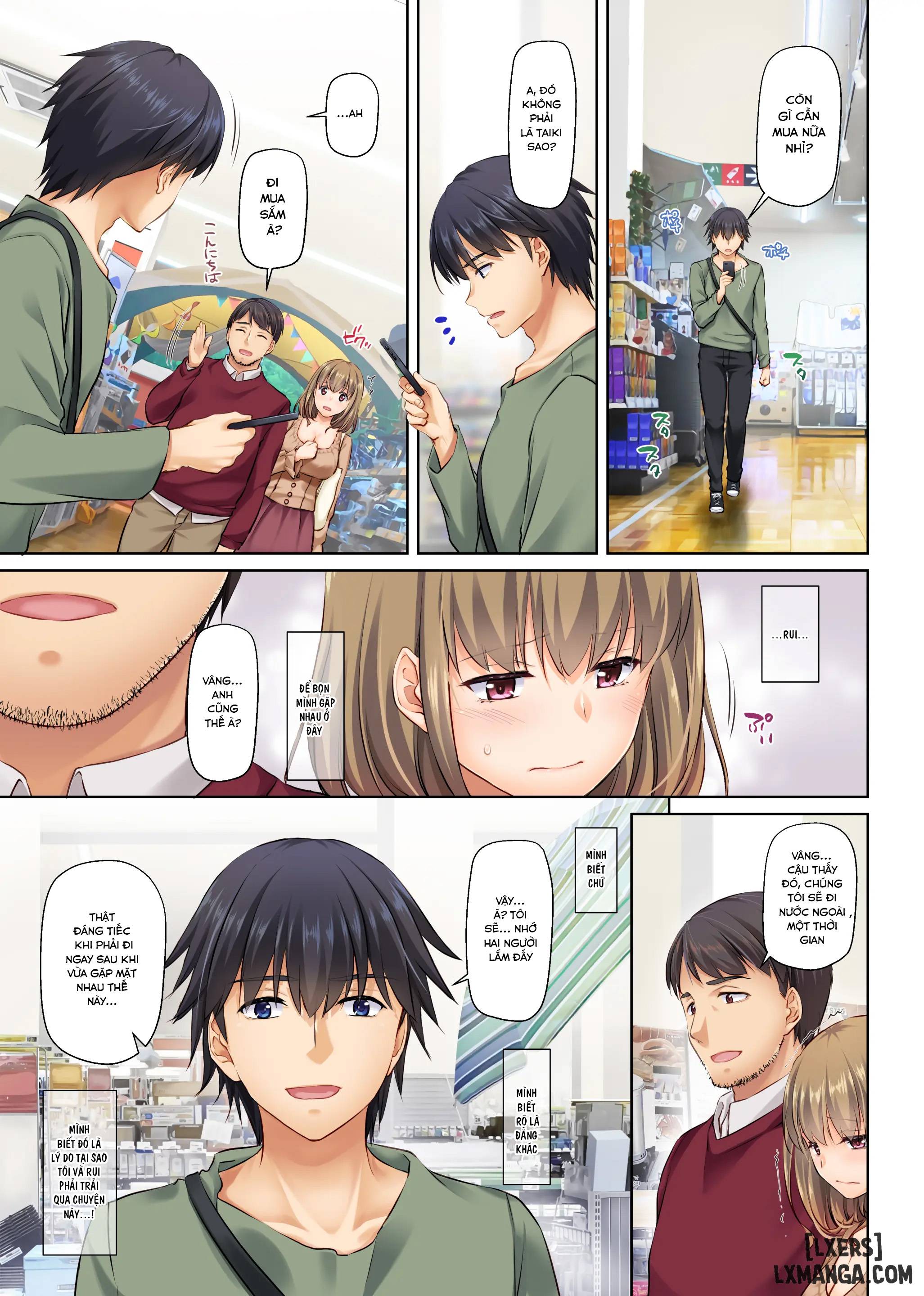 HentaiVN.net - Ảnh 28 - Hitozuma Osananajimi to Hitonatsu no Dekigoto 4 DLO-18 - Chap 2