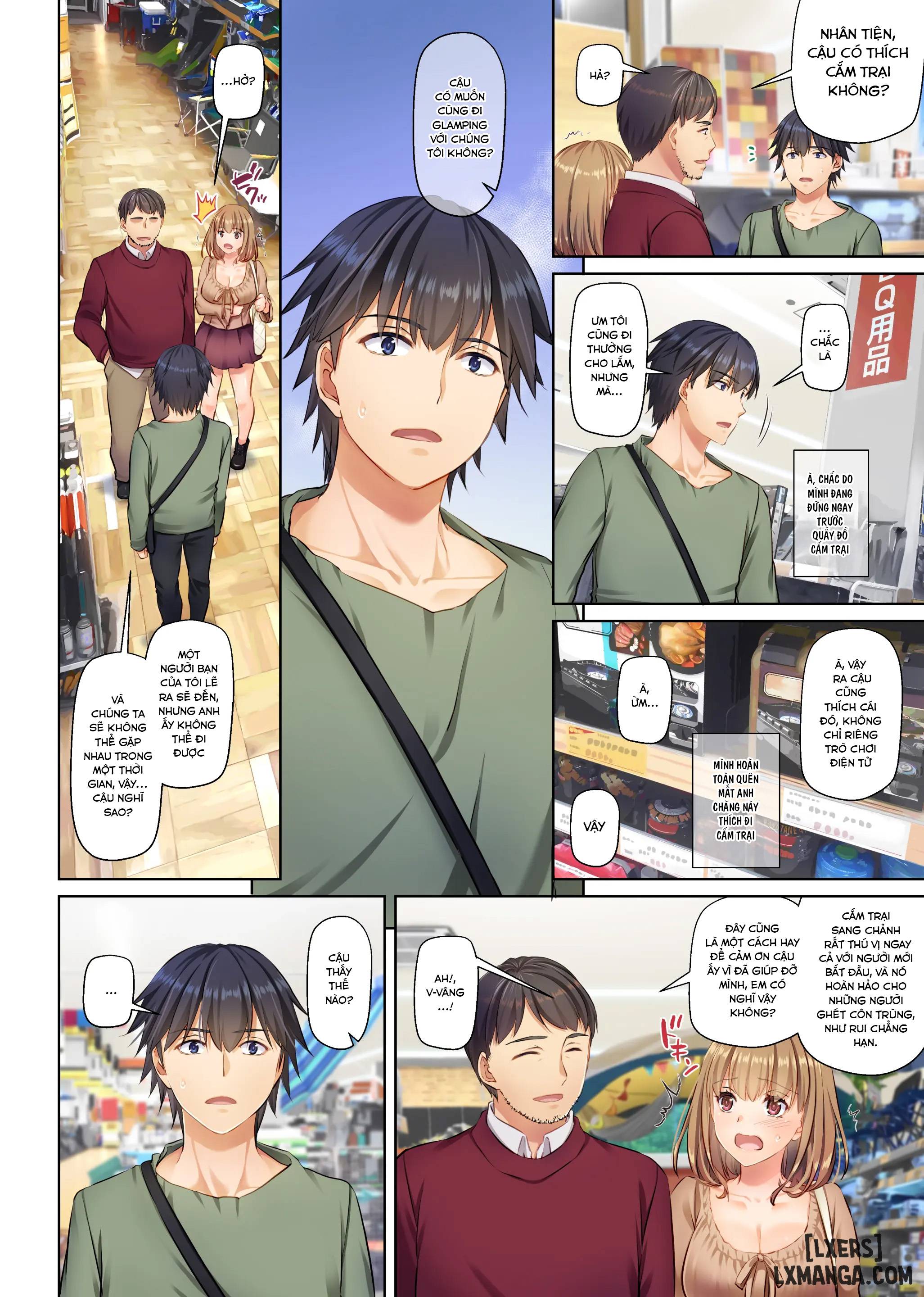 HentaiVN.net - Ảnh 29 - Hitozuma Osananajimi to Hitonatsu no Dekigoto 4 DLO-18 - Chap 2