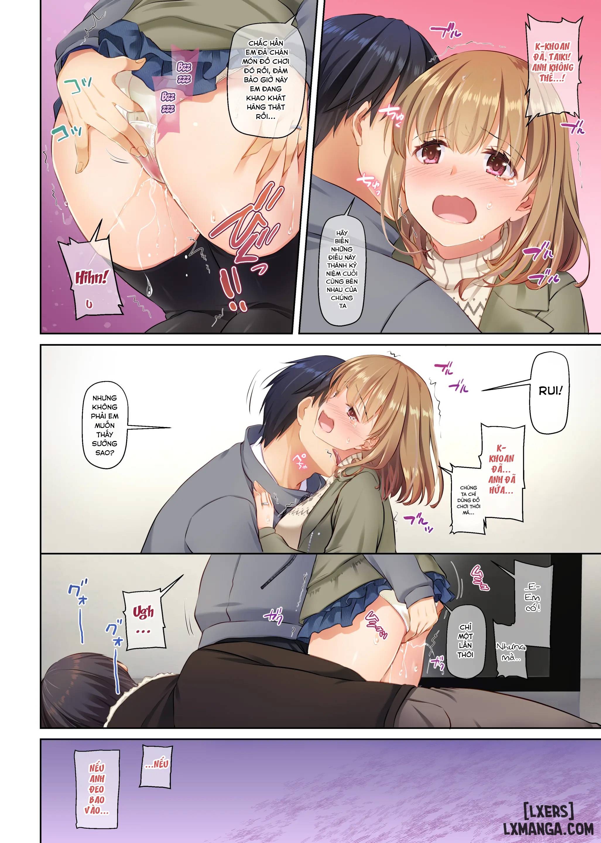 HentaiVN.net - Ảnh 10 - Hitozuma Osananajimi to Hitonatsu no Dekigoto 4 DLO-18 - Chap 3