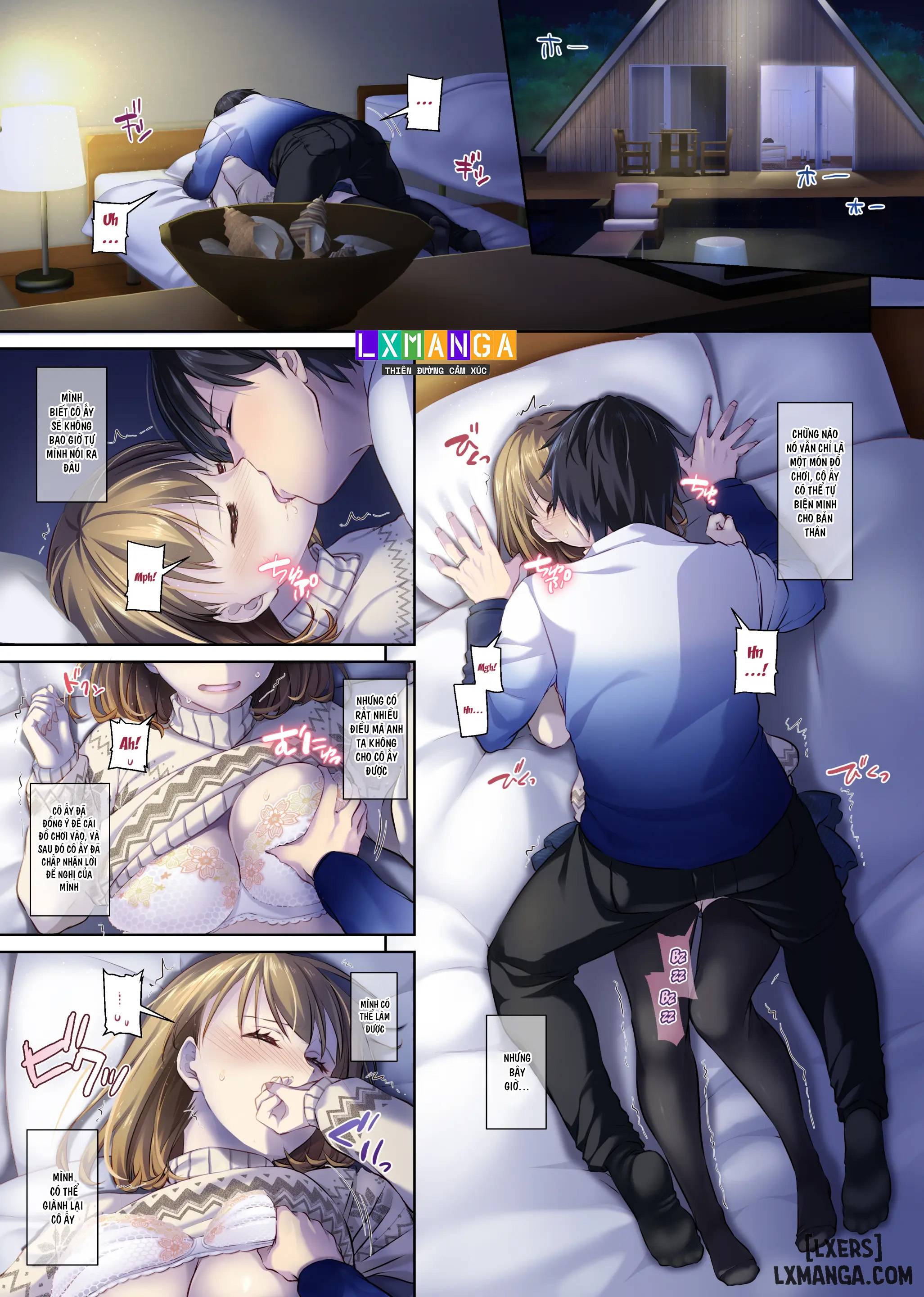 HentaiVN.net - Ảnh 11 - Hitozuma Osananajimi to Hitonatsu no Dekigoto 4 DLO-18 - Chap 3