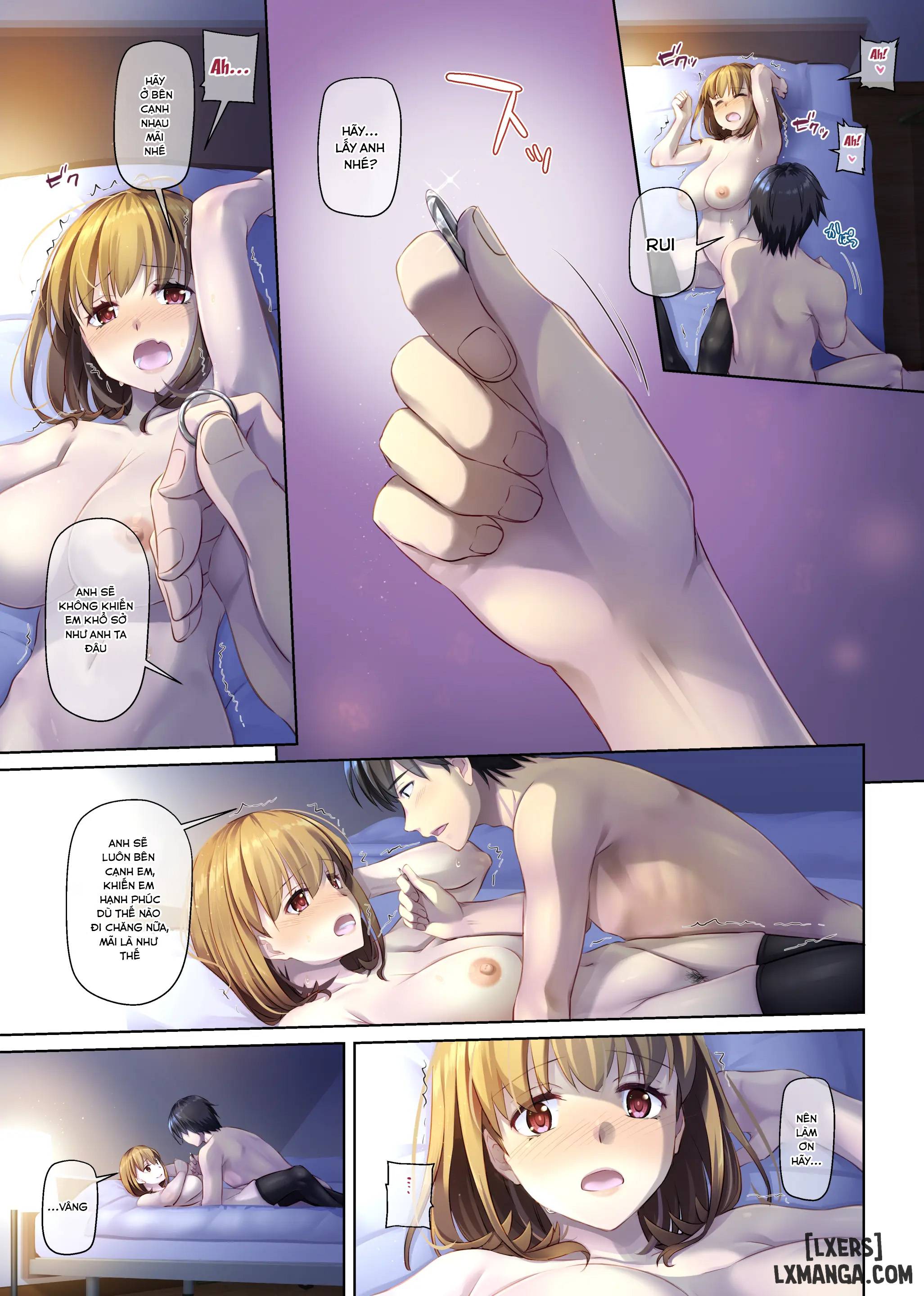 HentaiVN.net - Ảnh 31 - Hitozuma Osananajimi to Hitonatsu no Dekigoto 4 DLO-18 - Chap 3