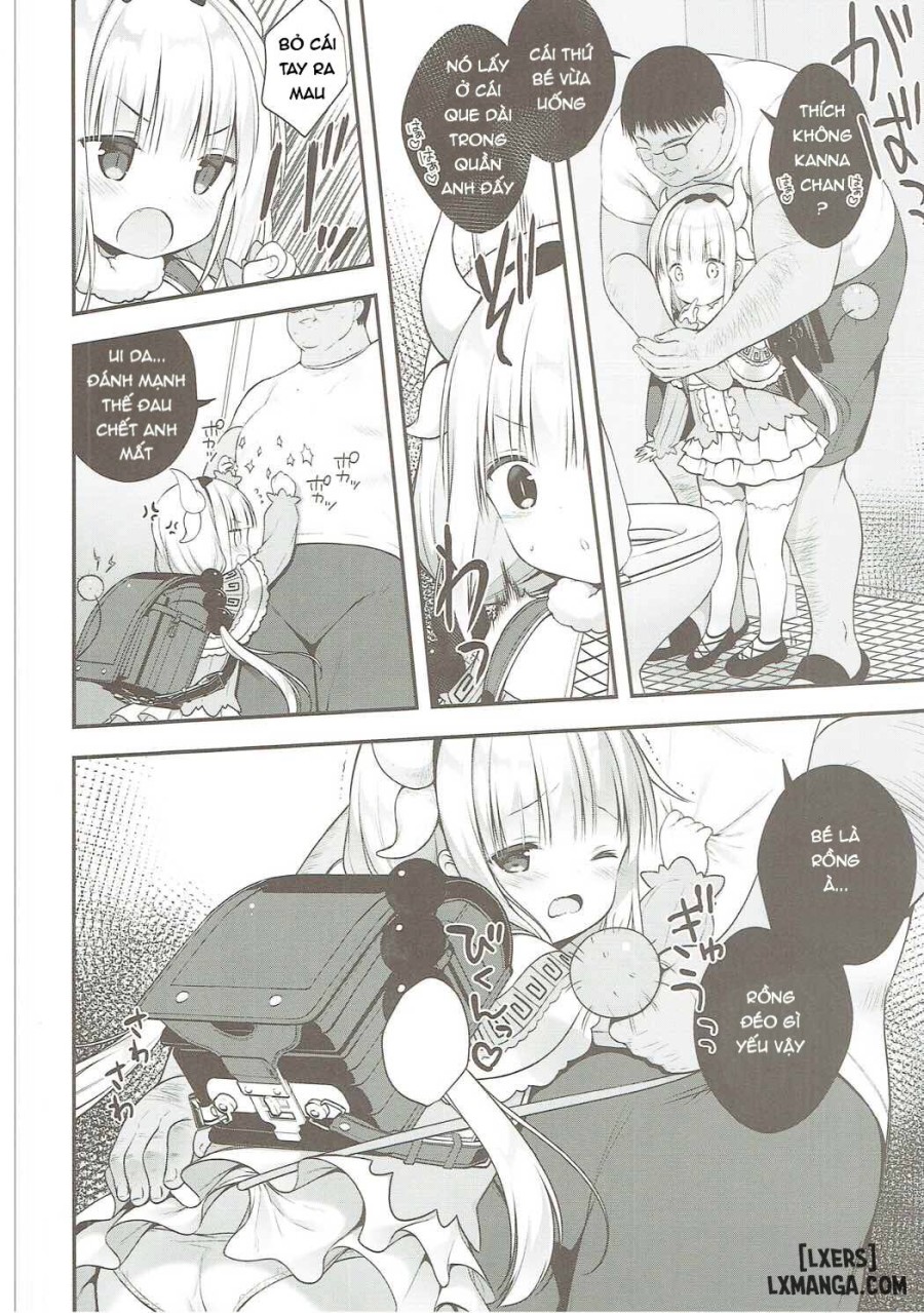 HentaiVN.net - Ảnh 5 - Kanna-chan wa Hatsujouki (Kobayashi-san-chi no Maid Dragon) [カンナちゃんは発情期 (小林さんちのメイドラゴン)] - Oneshot