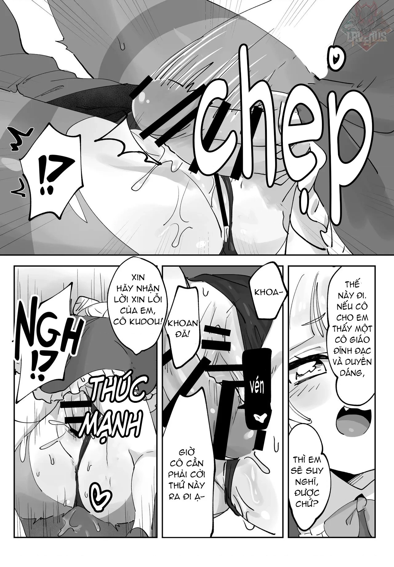 HentaiVN.net - Ảnh 14 - Namaikina Sensei o Korashimero! | Teaching The Tetchy Teacher! - oneshot